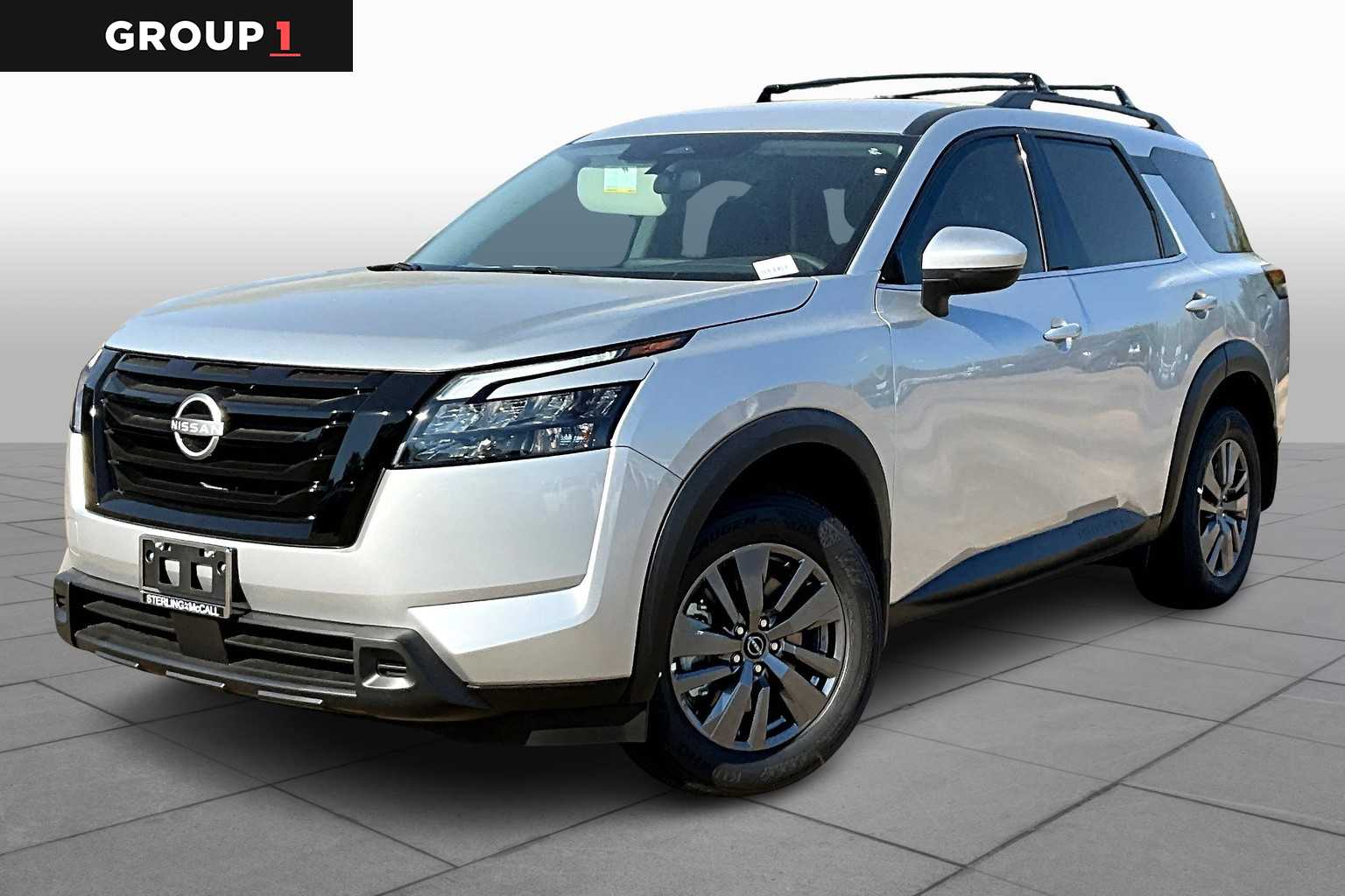 2025 Nissan Pathfinder SV Brilliant Silver Metallic at Sterling McCall Nissan