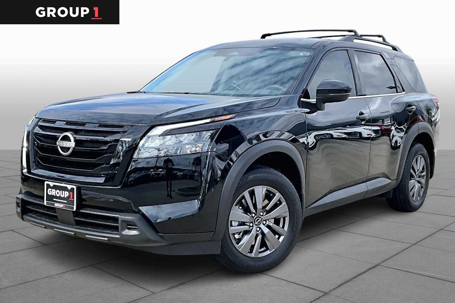 2025 Nissan Pathfinder SV Super Black at Sterling McCall Nissan