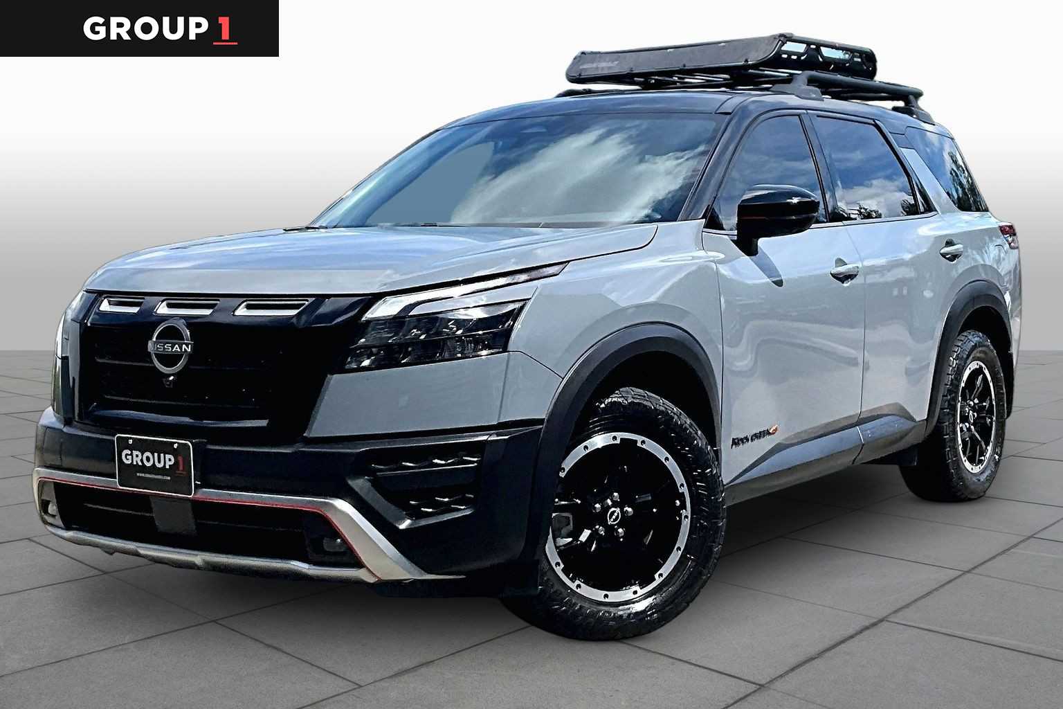 2024 Nissan Pathfinder Rock Creek Solid Gray/Super Black at Group 1 Toyota Southwest