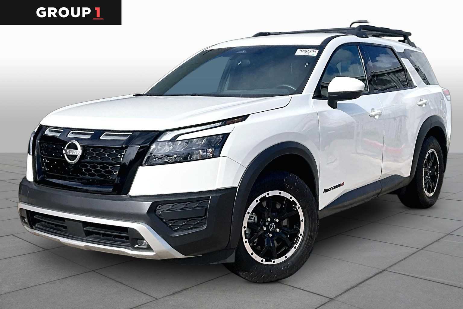 2024 Nissan Pathfinder Rock Creek Glacier White at Honda of Clear Lake