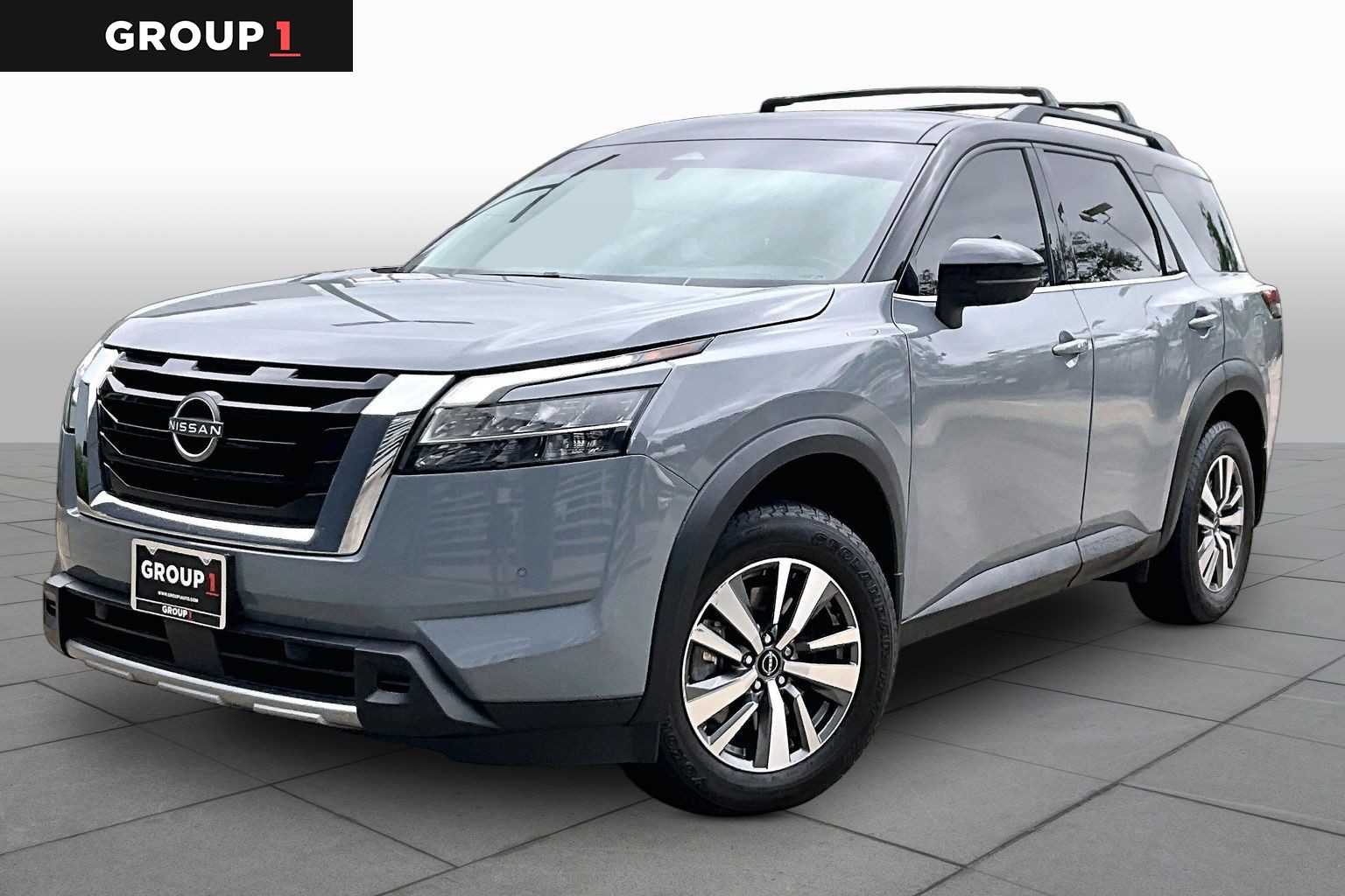 2023 Nissan Pathfinder SL Solid Gray/Super Black at Texan GMC Buick