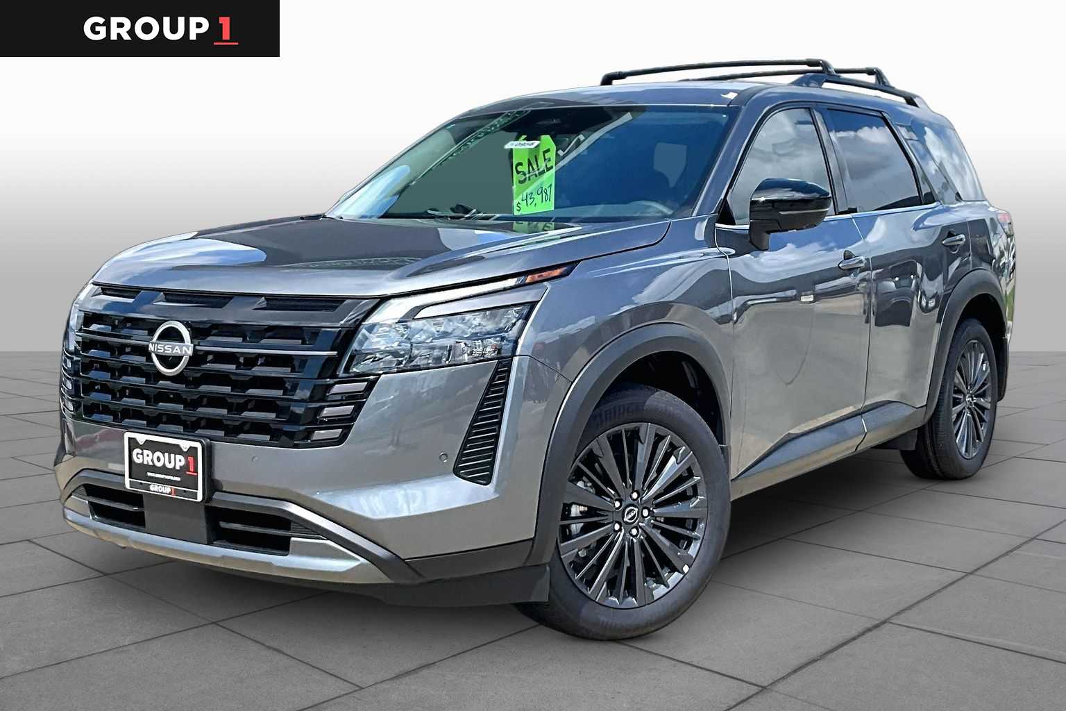 2026 Nissan Pathfinder SL Gun Metallic at Sterling McCall Nissan