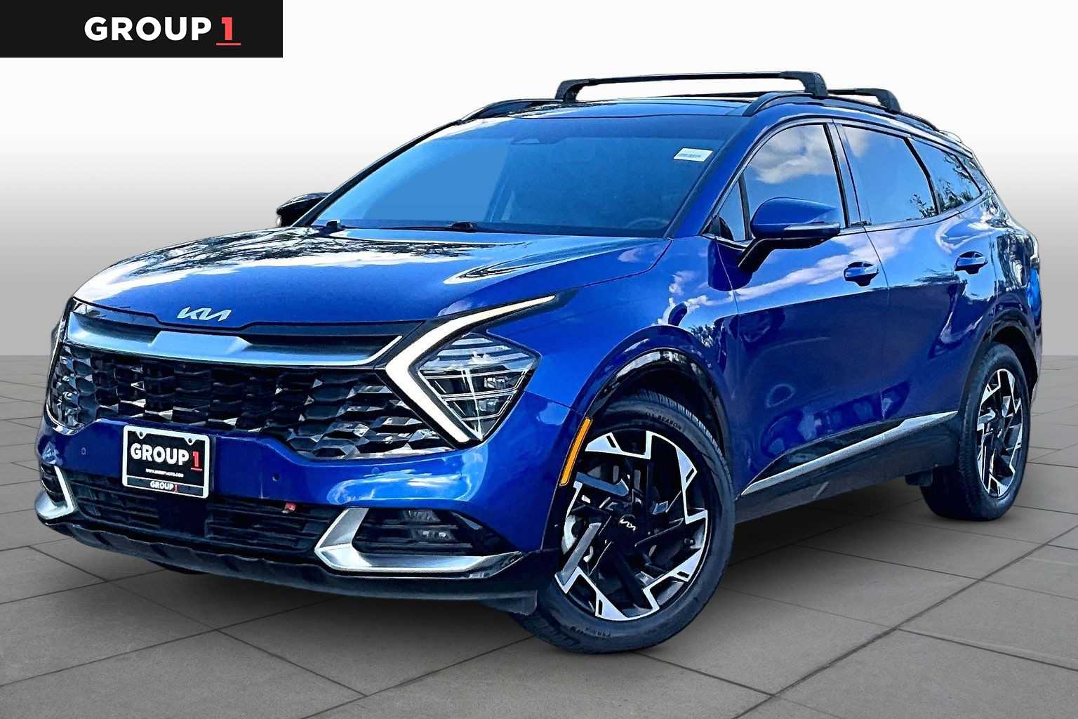 Sapphire Blue 2023 Kia Sportage SUV / Crossover Front-Wheel Drive Automatic