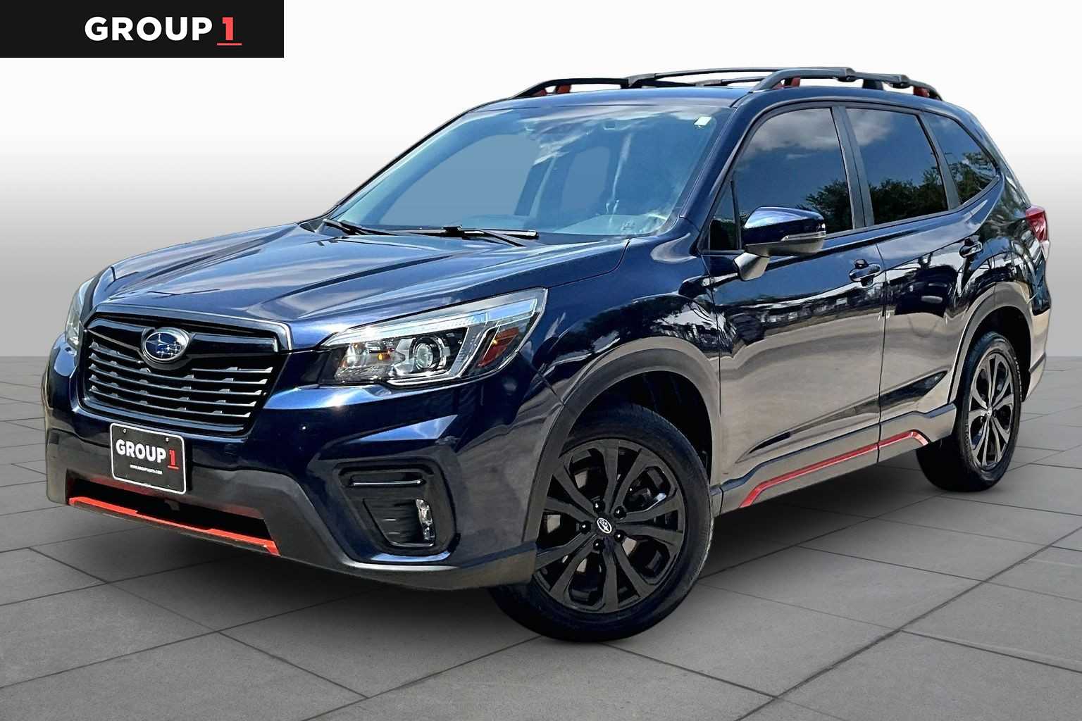 2019 Subaru Forester Sport Dark Blue Pearl at Texan GMC Buick