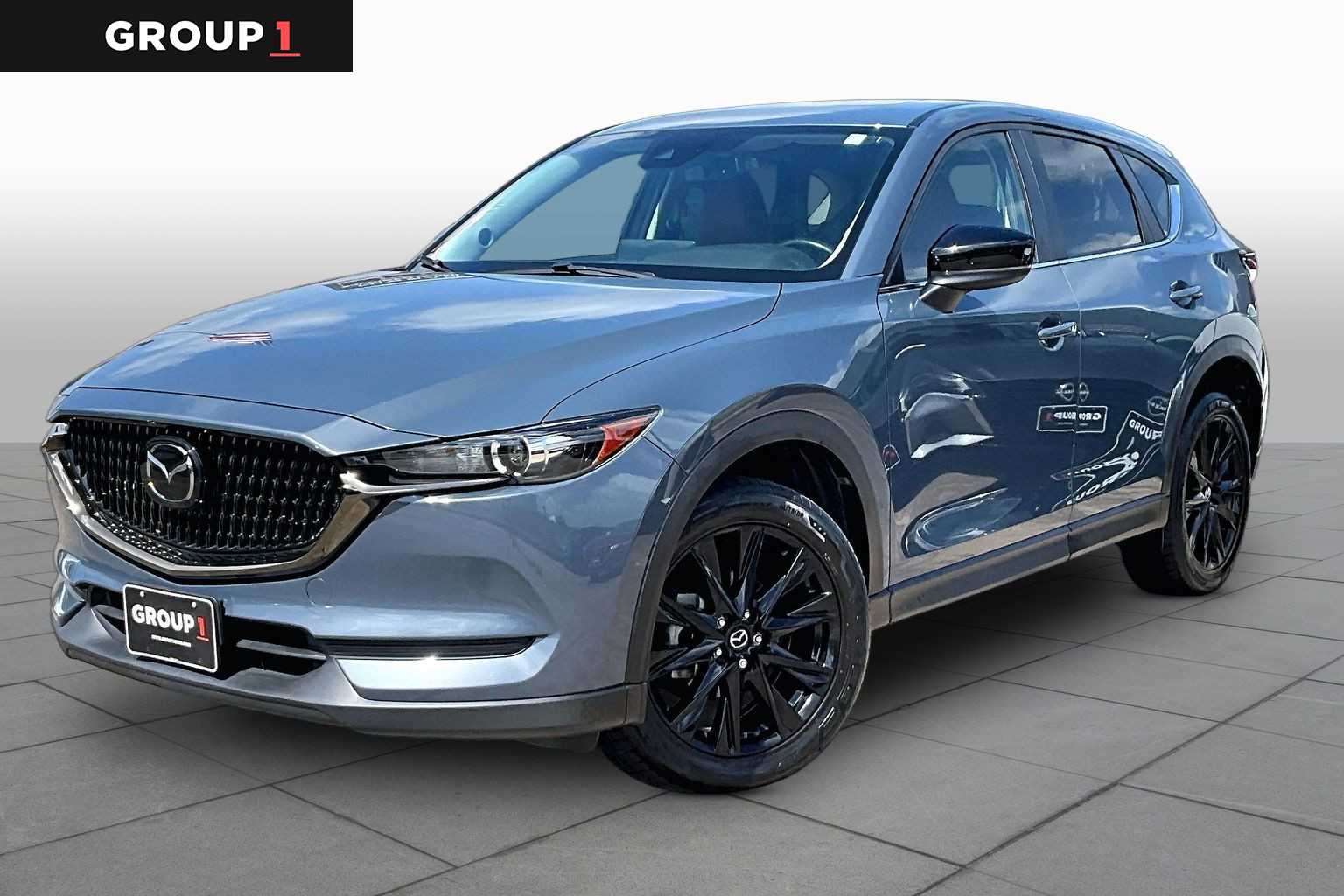 2021 Mazda CX-5 Carbon Edition Polymetal Gray at AutoNation USA Katy