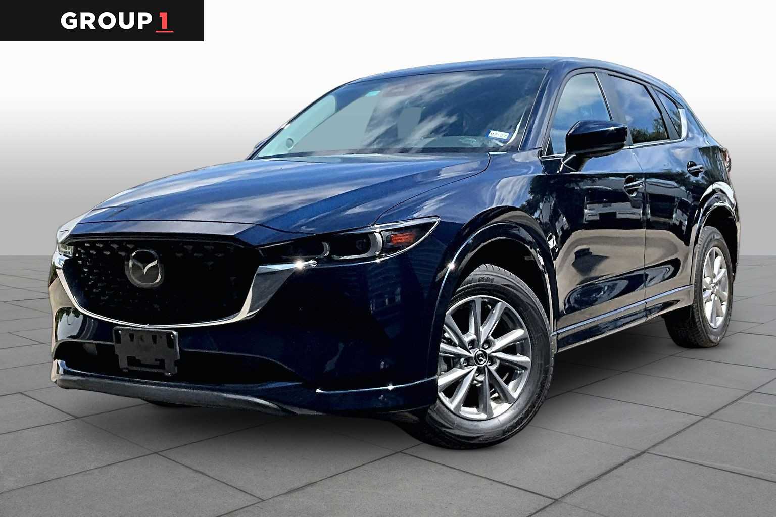 2025 Mazda CX-5 2.5 S Preferred Package Deep Crystal Blue Mica at Mercedes-Benz of Houston North