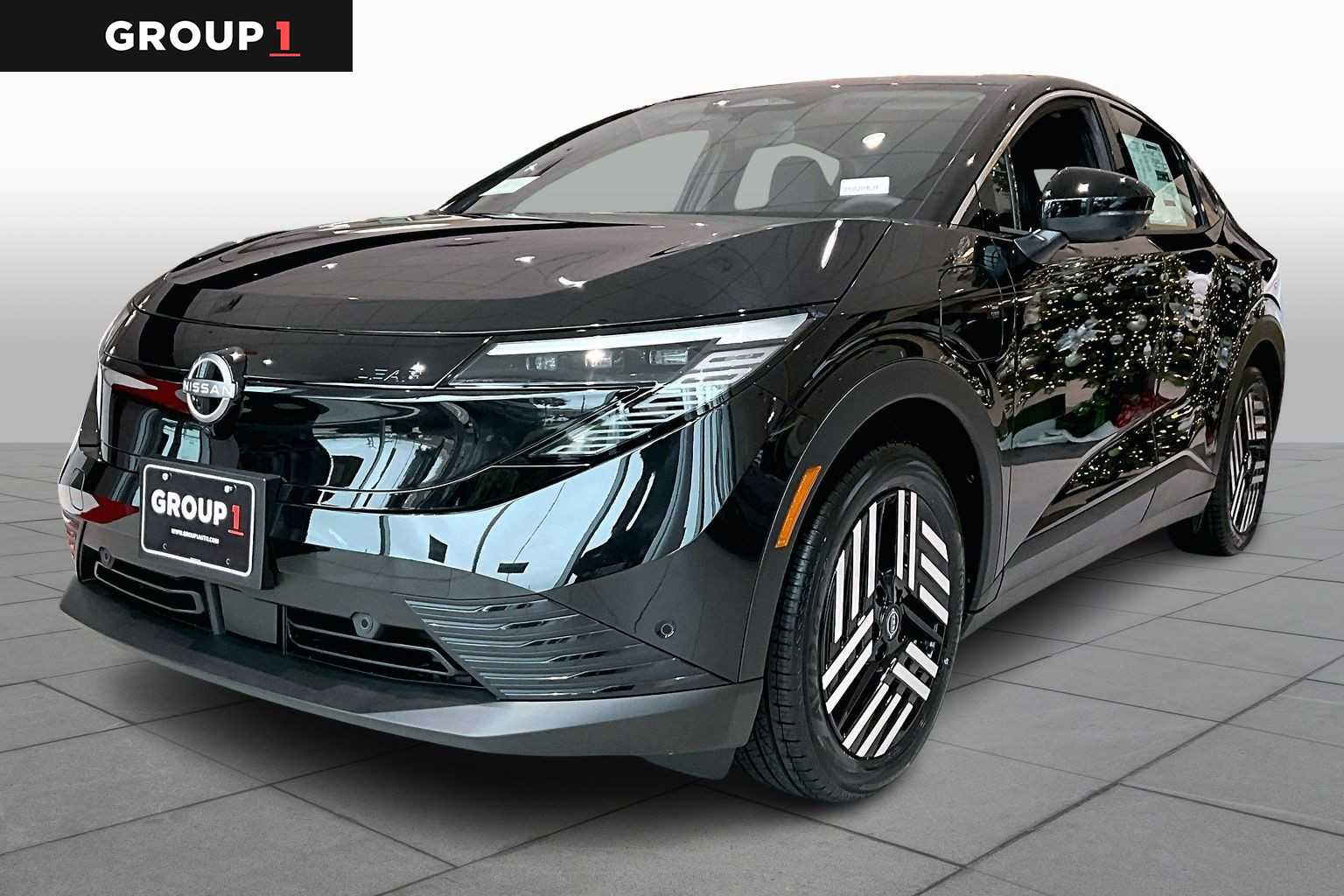 2026 Nissan LEAF SV+ Black Diamond Pearl at Sterling McCall Nissan