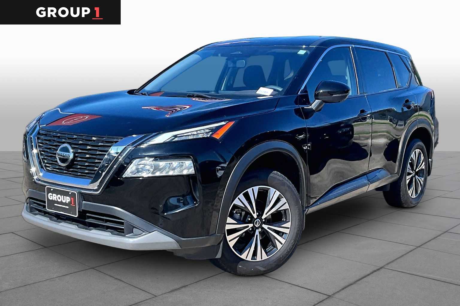 2021 Nissan Rogue SV Super Black at Beck & Masten Kia
