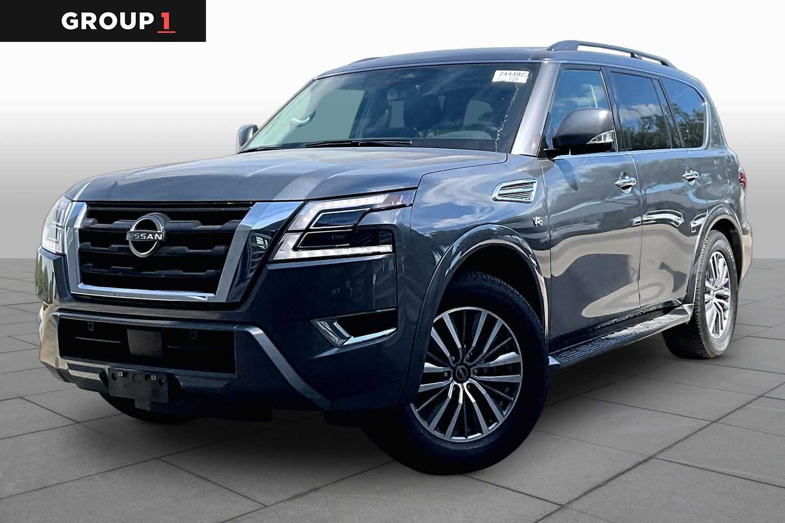 2022 Nissan Armada SV Gun Metallic at Sterling McCall Nissan