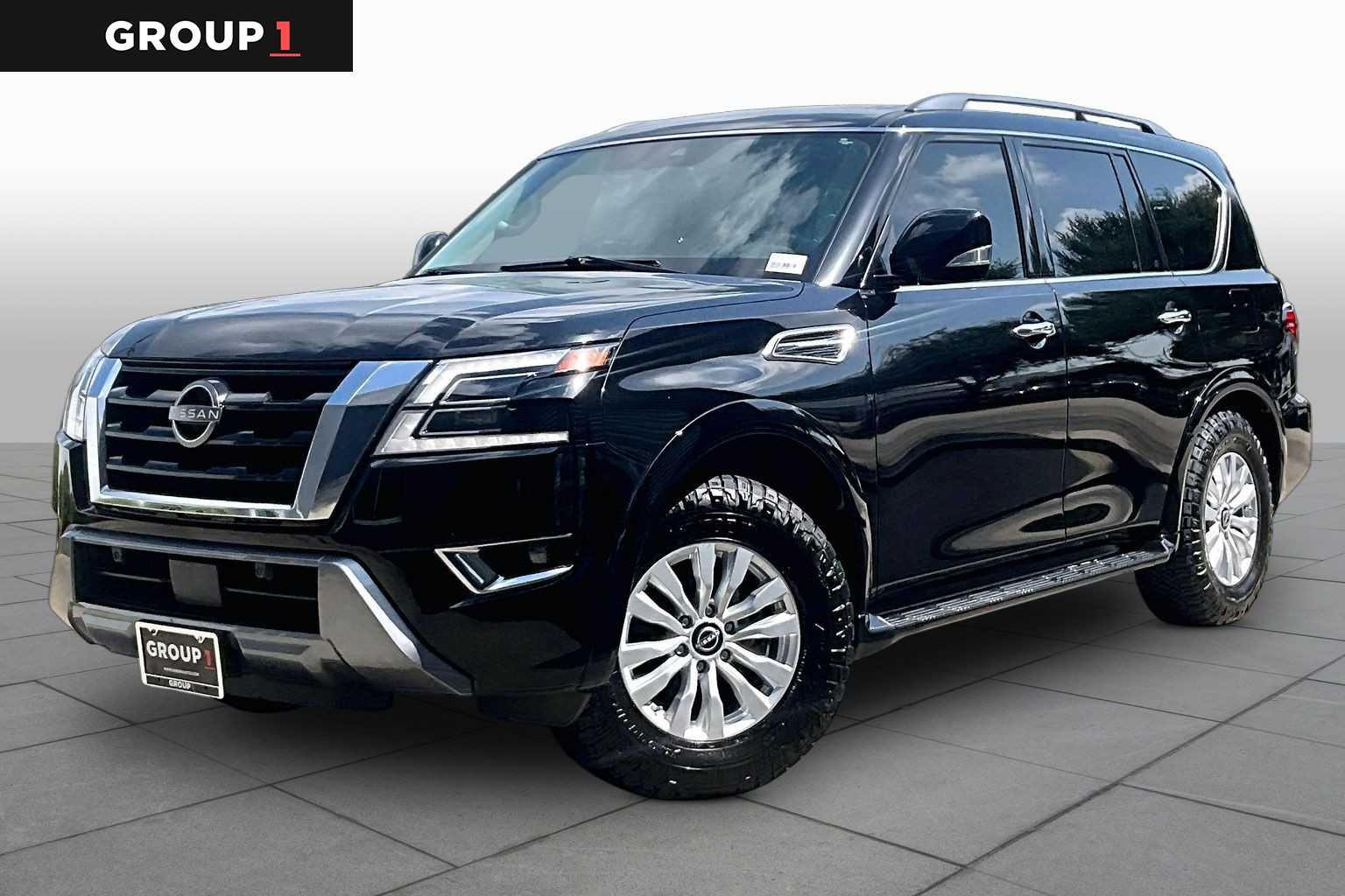 2023 Nissan Armada SV Super Black at Sterling McCall Nissan