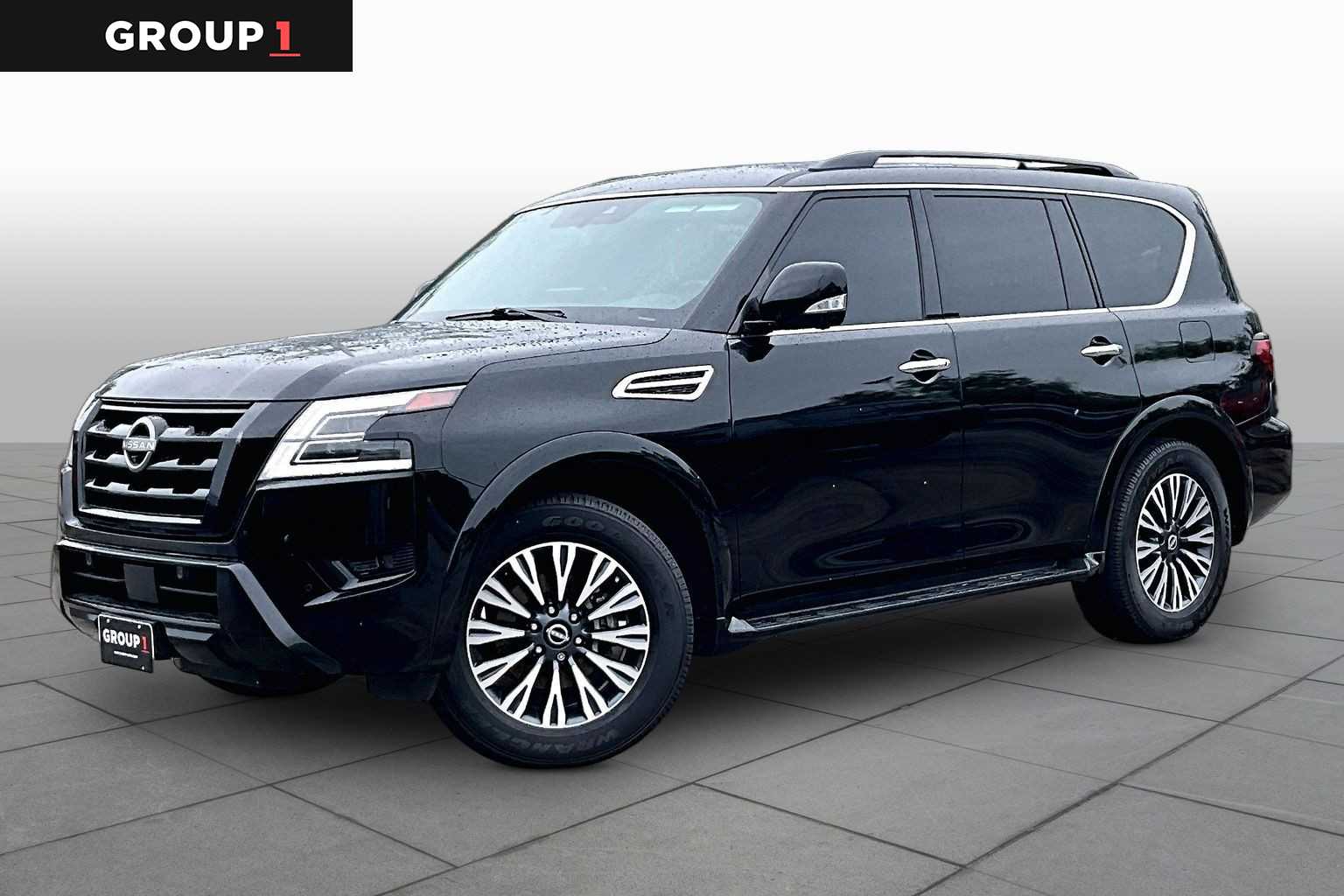 2023 Nissan Armada SL Super Black at AutoNation USA Katy