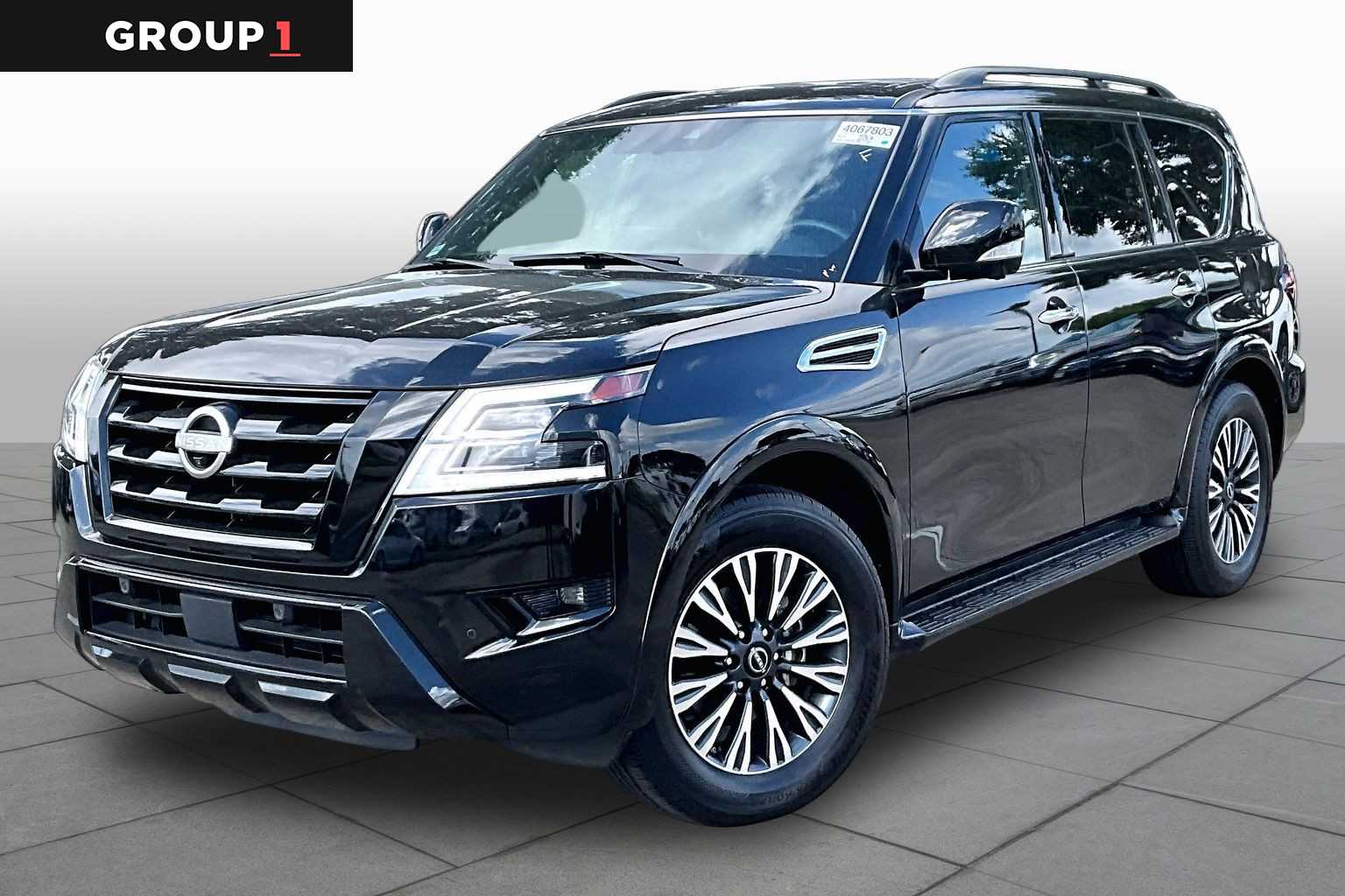 2024 Nissan Armada SL Super Black at Mercedes-Benz of Houston North