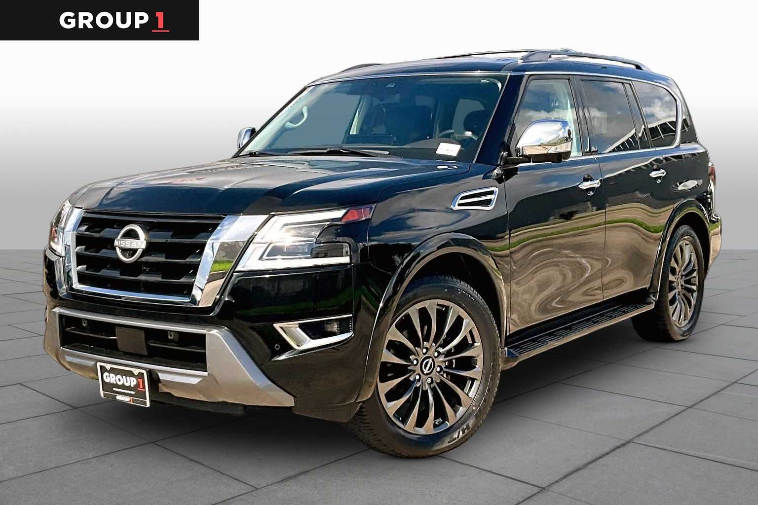 2023 Nissan Armada Platinum Super Black at AutoNation USA Houston
