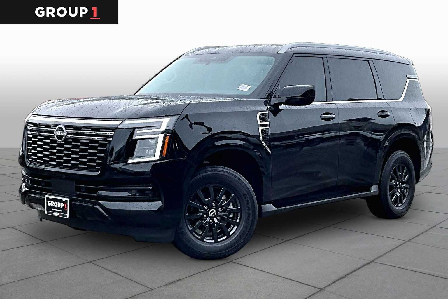 2025 Nissan Armada SV Super Black at Sterling McCall Nissan