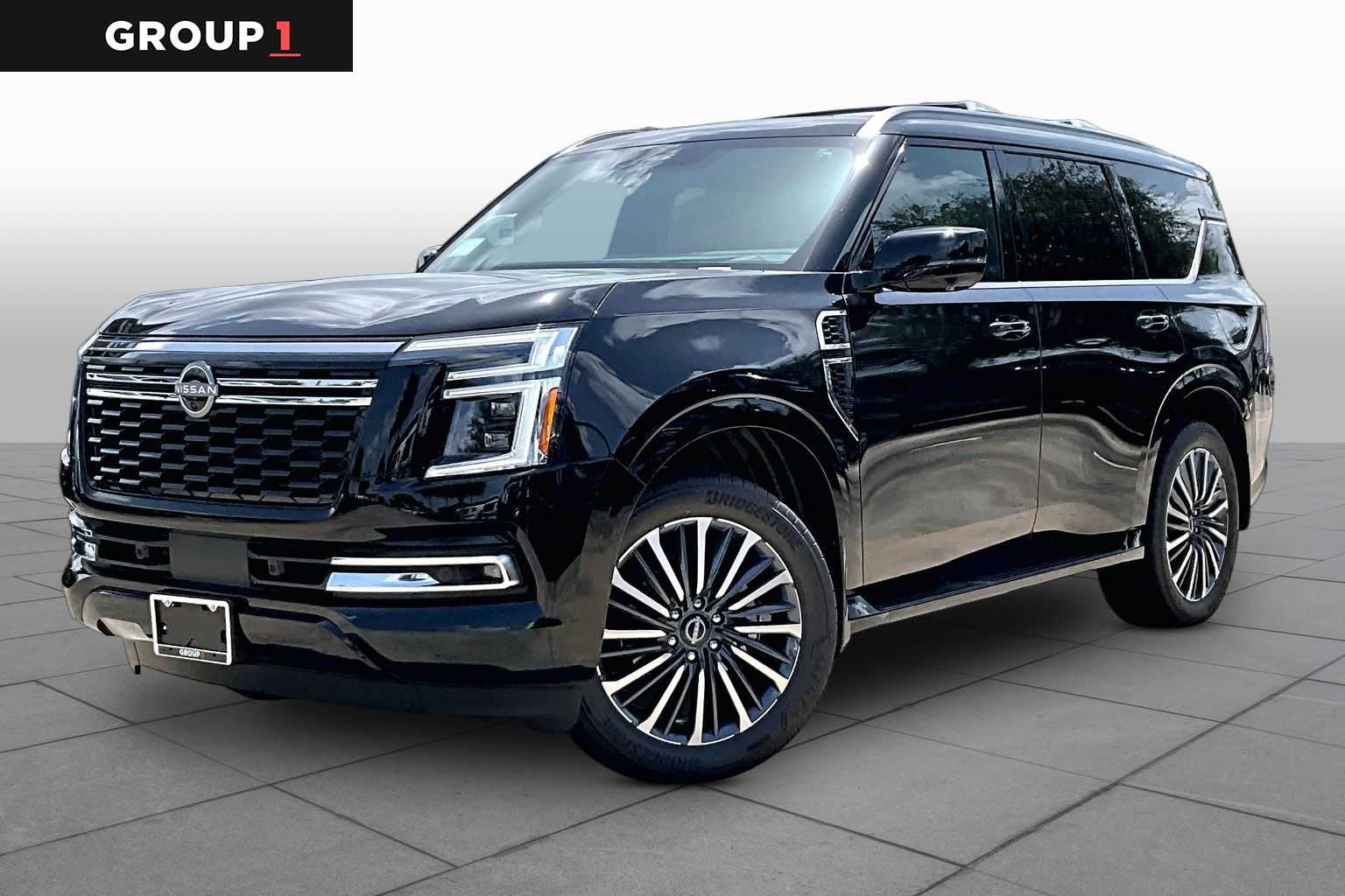2026 Nissan Armada Platinum Reserve Super Black at Sterling McCall Nissan