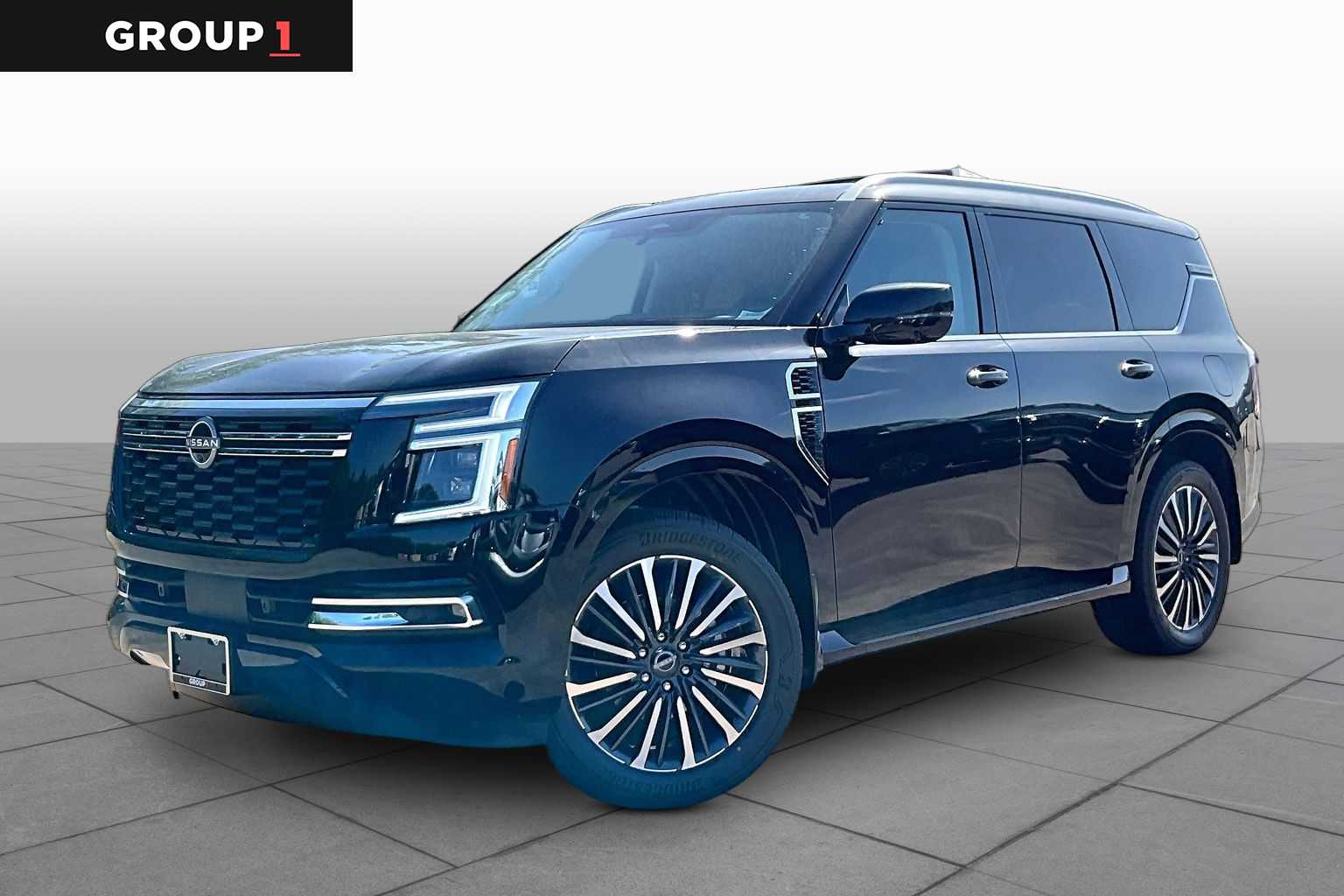 2026 Nissan Armada Platinum Reserve Super Black at Sterling McCall Nissan