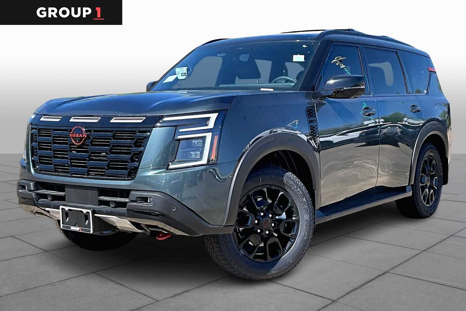 2026 Nissan Armada PRO-4X Alpine Metallic/Super Black at Robbins Nissan