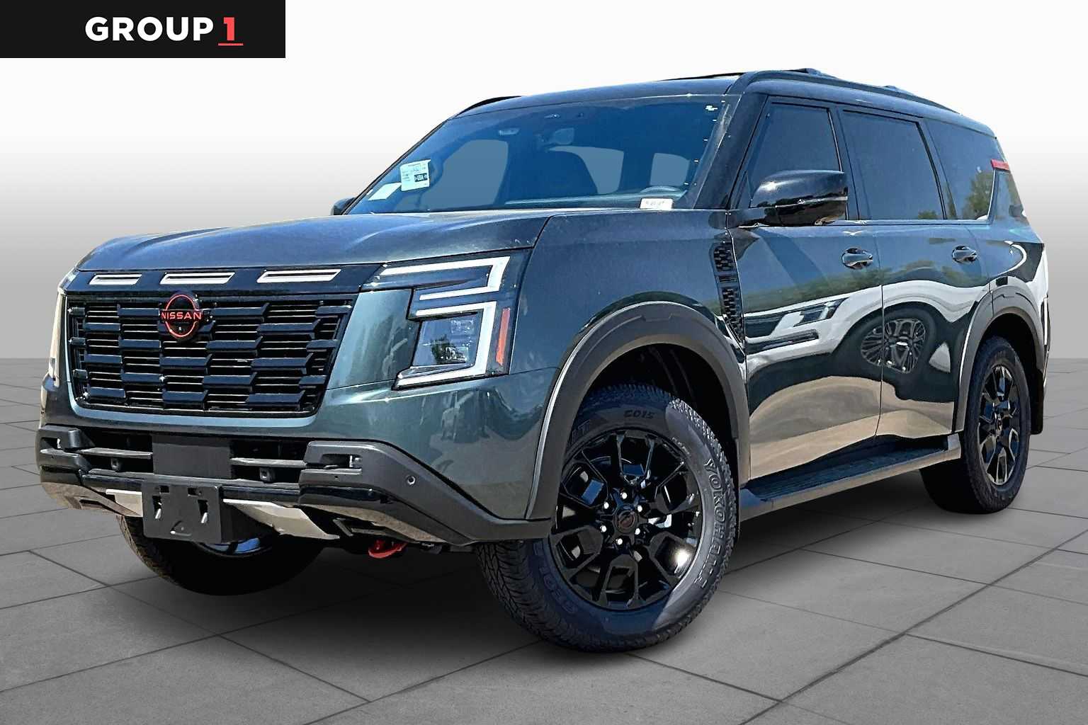 2026 Nissan Armada PRO-4X Alpine Metallic/Super Black at Robbins Nissan