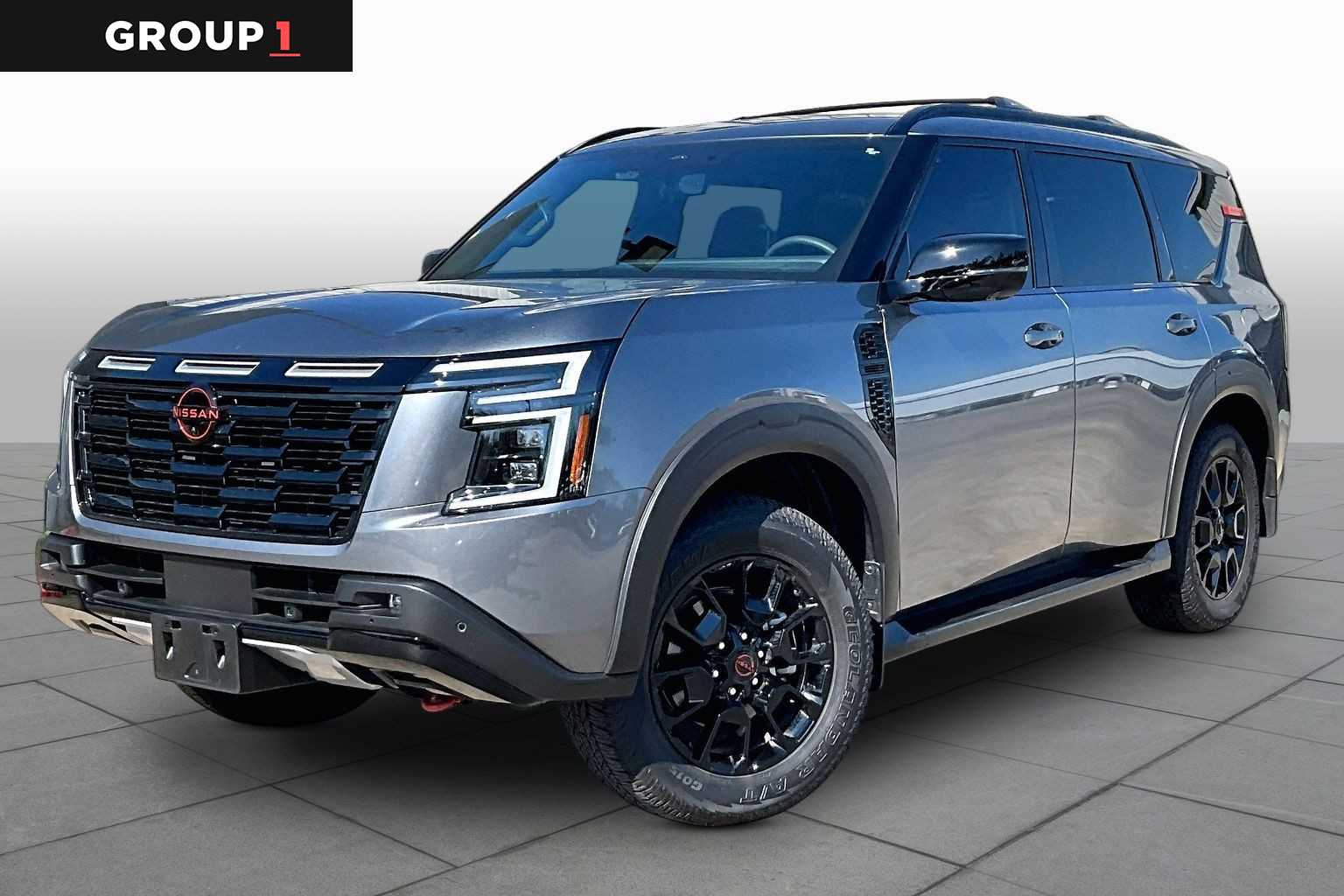 2026 Nissan Armada PRO-4X Gun Metallic at Sterling McCall Nissan