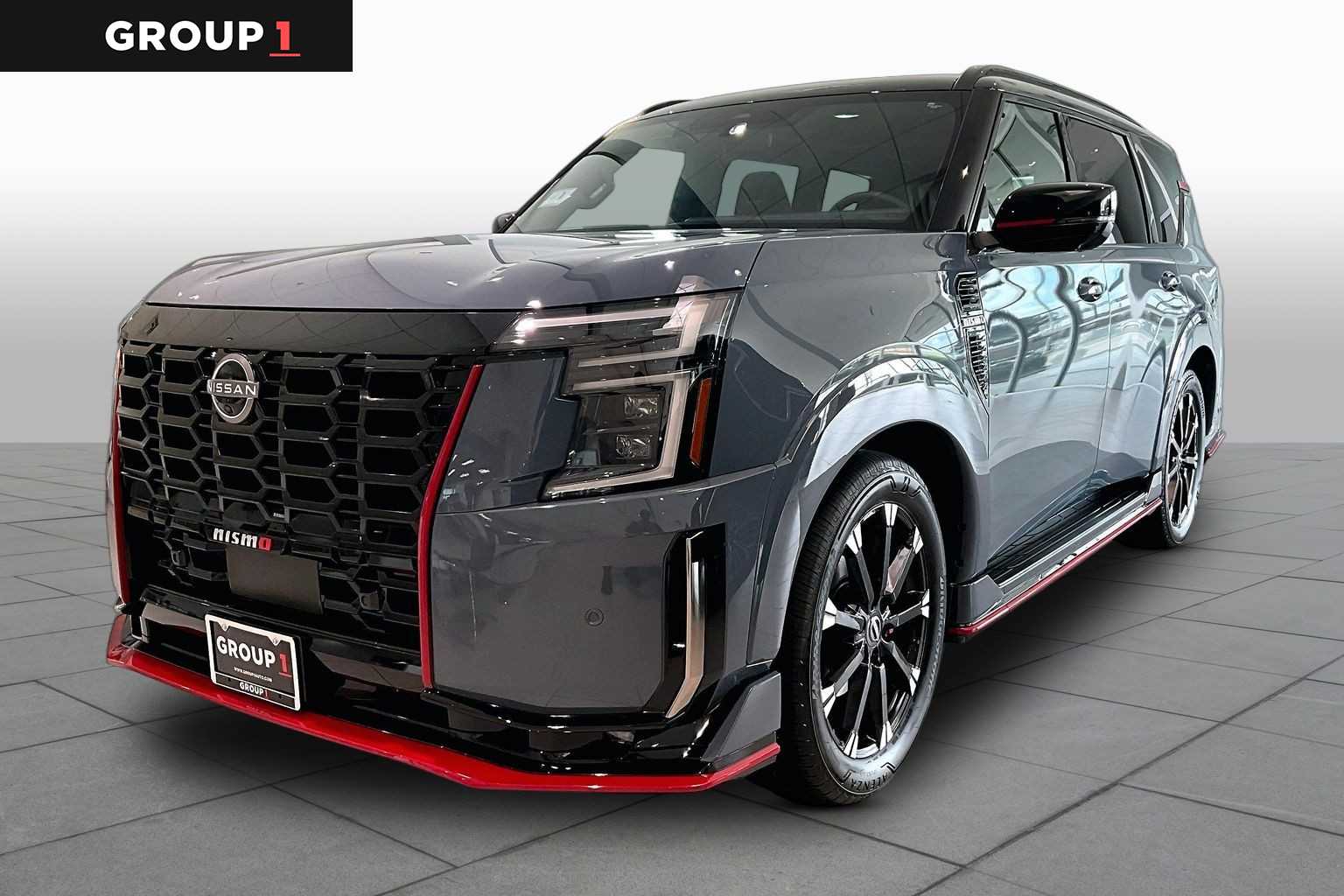 2026 Nissan Armada NISMO NISMO Stealth Gray/Super Black at Sterling McCall Nissan