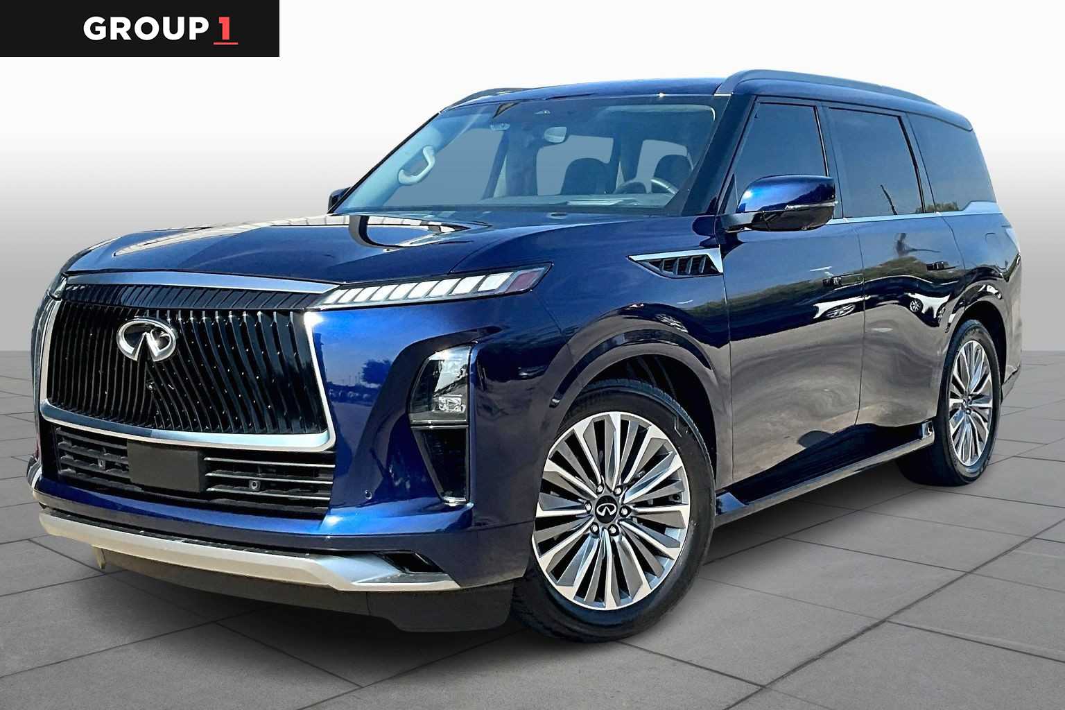 2025 INFINITI QX80 SENSORY Grand Blue at Sterling McCall Nissan