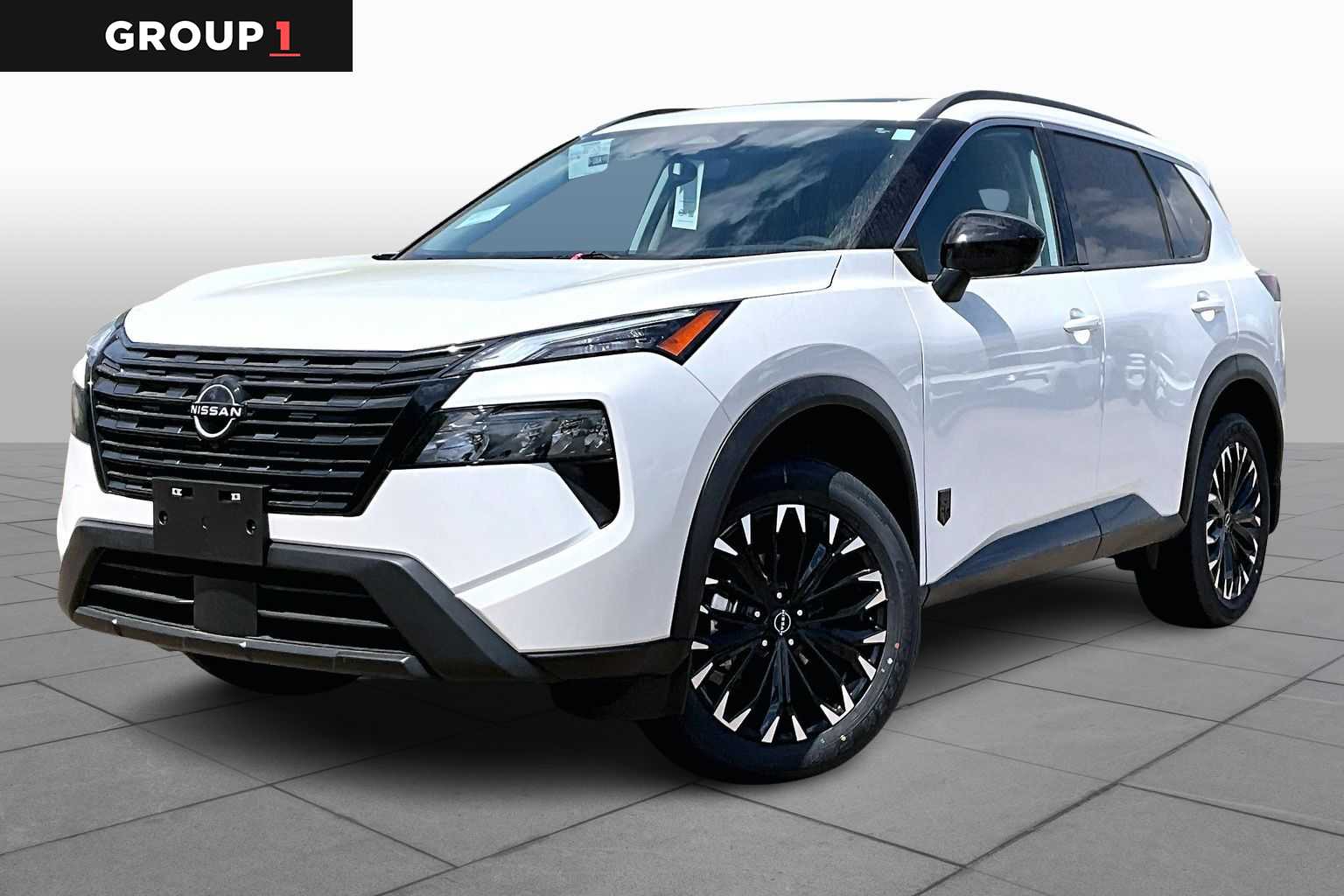 2026 Nissan Rogue Dark Armor Everest White Pearl Tricoat at Sterling McCall Nissan