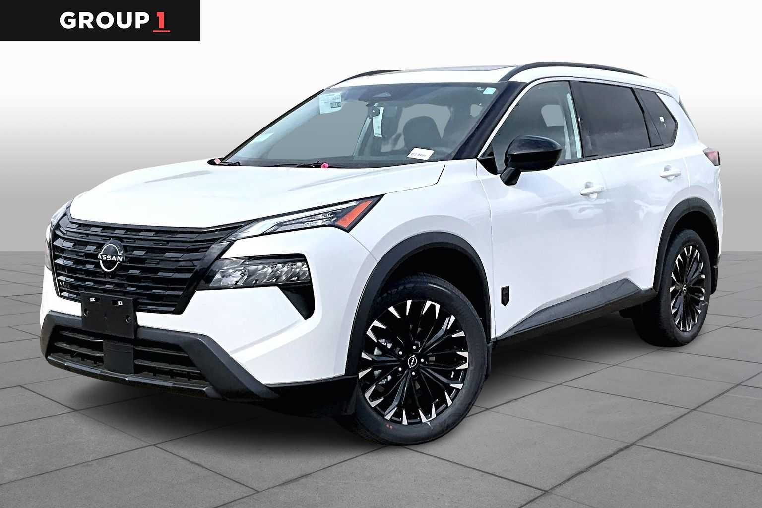 2026 Nissan Rogue Dark Armor Everest White Pearl Tricoat at Sterling McCall Nissan