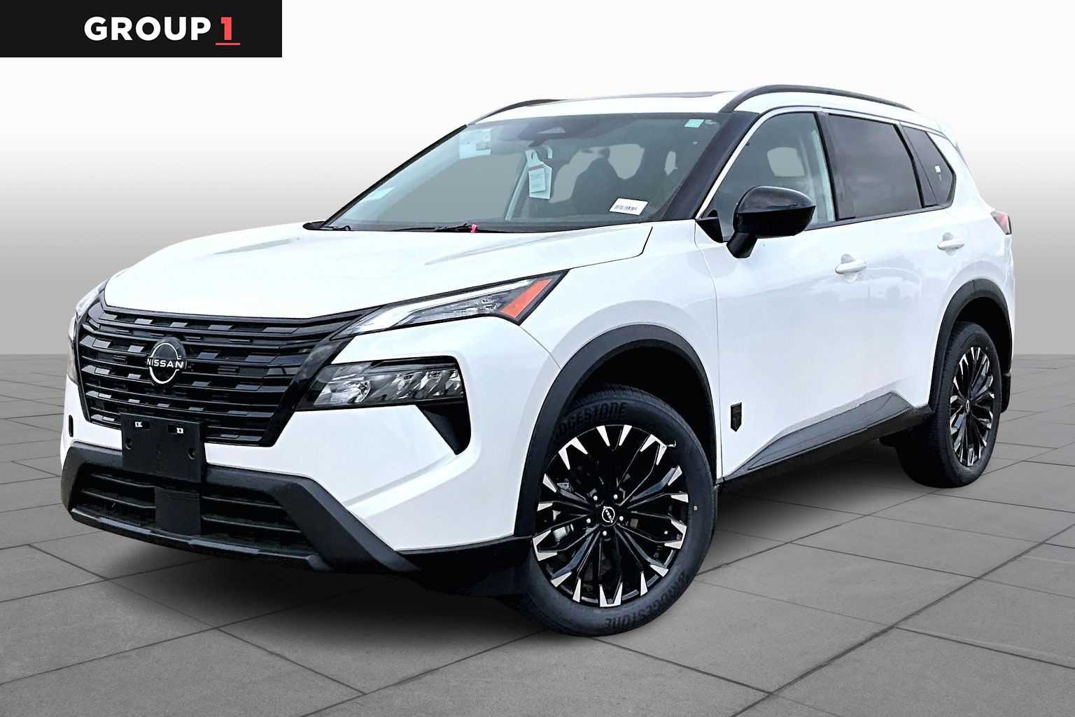 2026 Nissan Rogue Dark Armor Everest White Pearl Tricoat at Sterling McCall Nissan