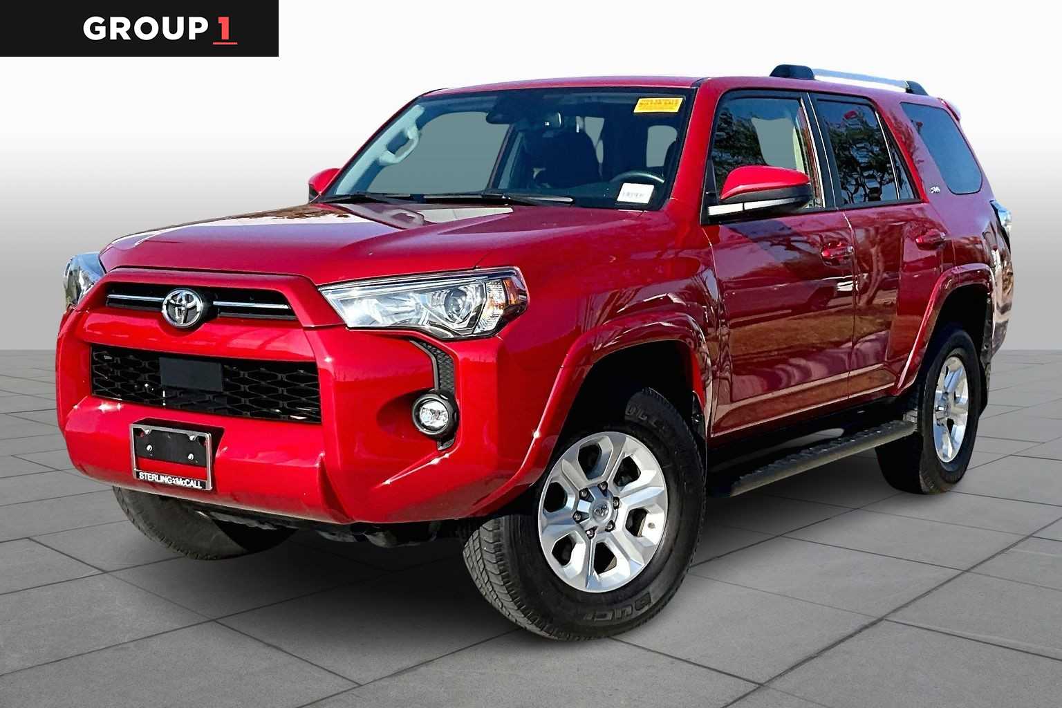 2024 Toyota 4Runner SR5 Barcelona Red Metallic at AutoNation Toyota Gulf Fwy
