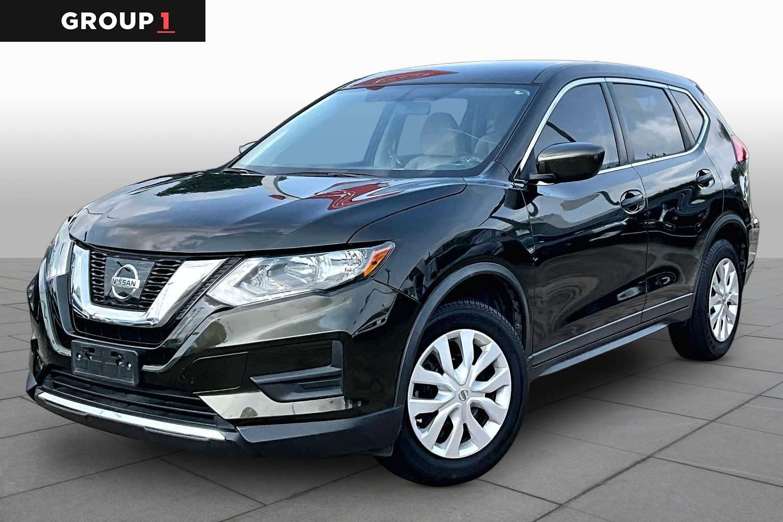 2017 Nissan Rogue S Midnight Jade at Texan GMC Buick
