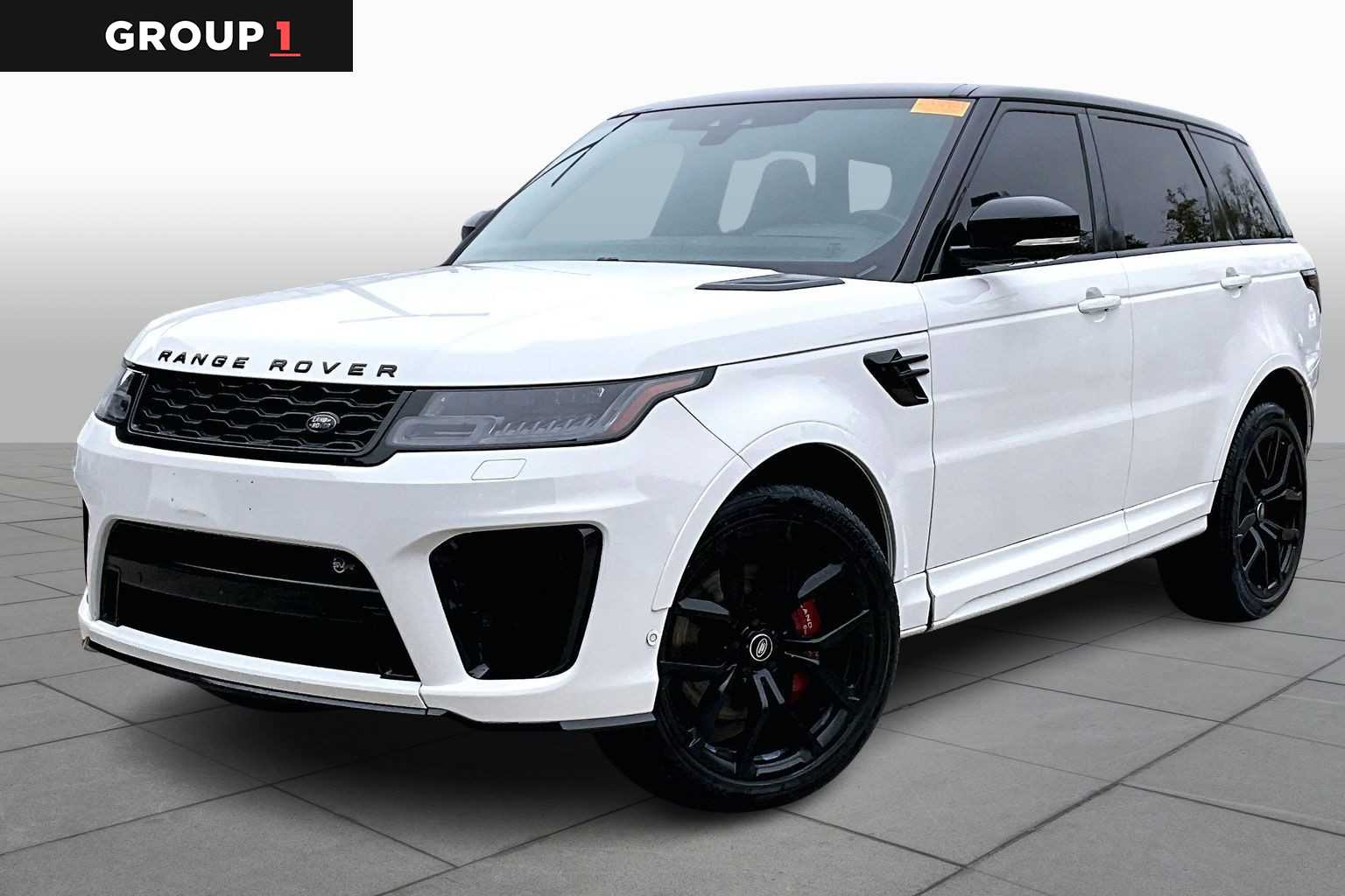 2022 Land Rover Range Rover Sport SVR Fuji White at Davis Chevrolet
