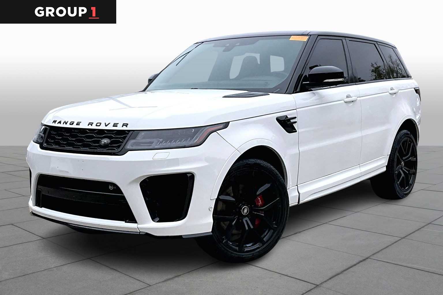 2022 Land Rover Range Rover Sport SVR Fuji White at BMW of West Houston