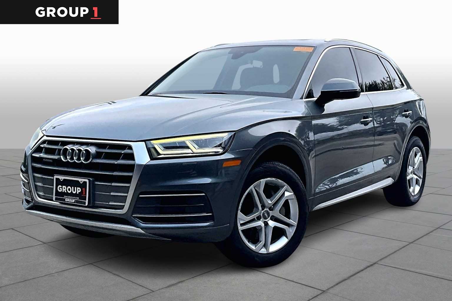 2018 Audi Q5 Premium Plus Monsoon Gray Metallic at AutoNation USA Katy