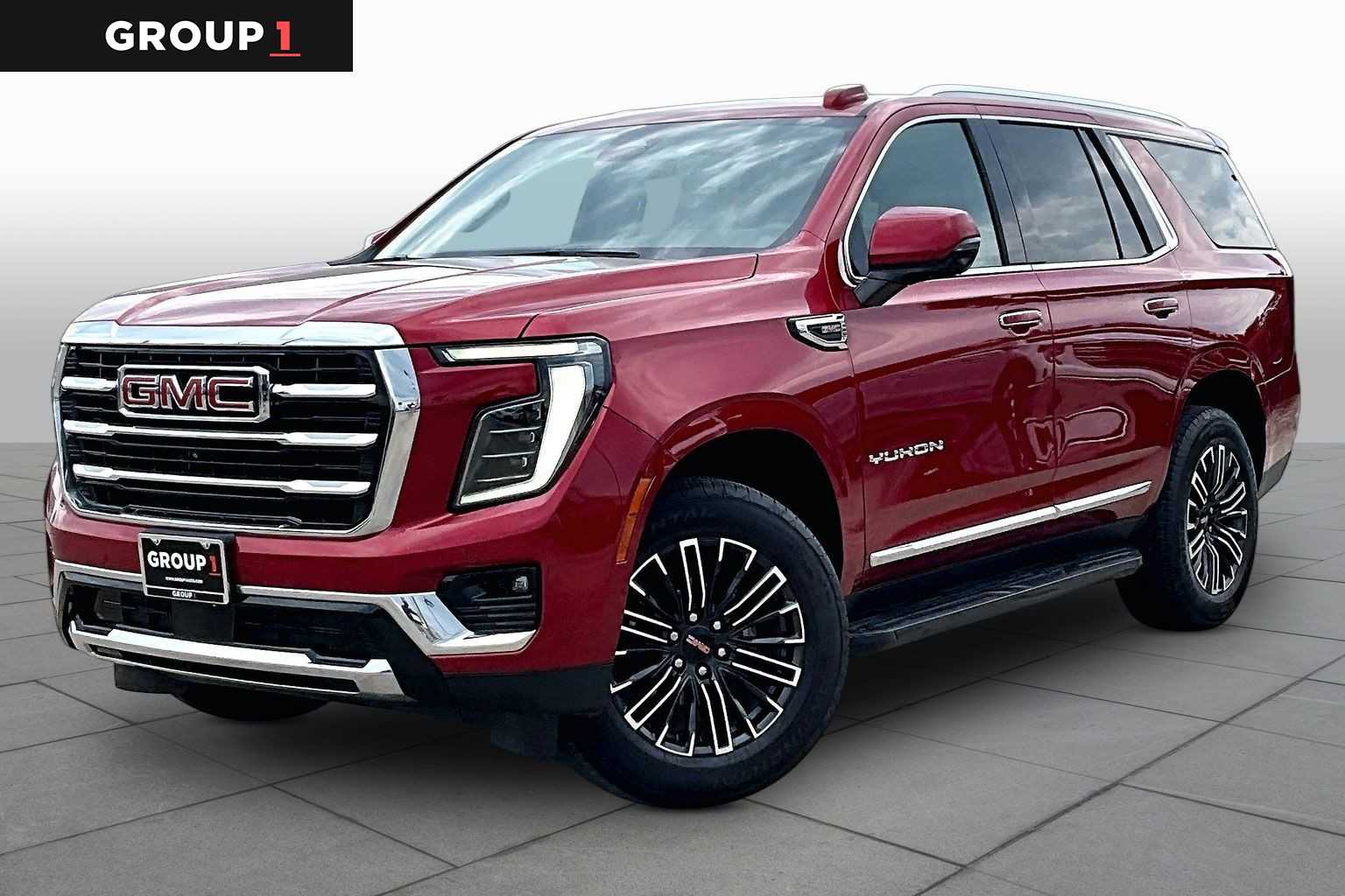 Volcanic Red Tintcoat 2025 GMC Yukon SUV / Crossover Four-Wheel Drive Automatic