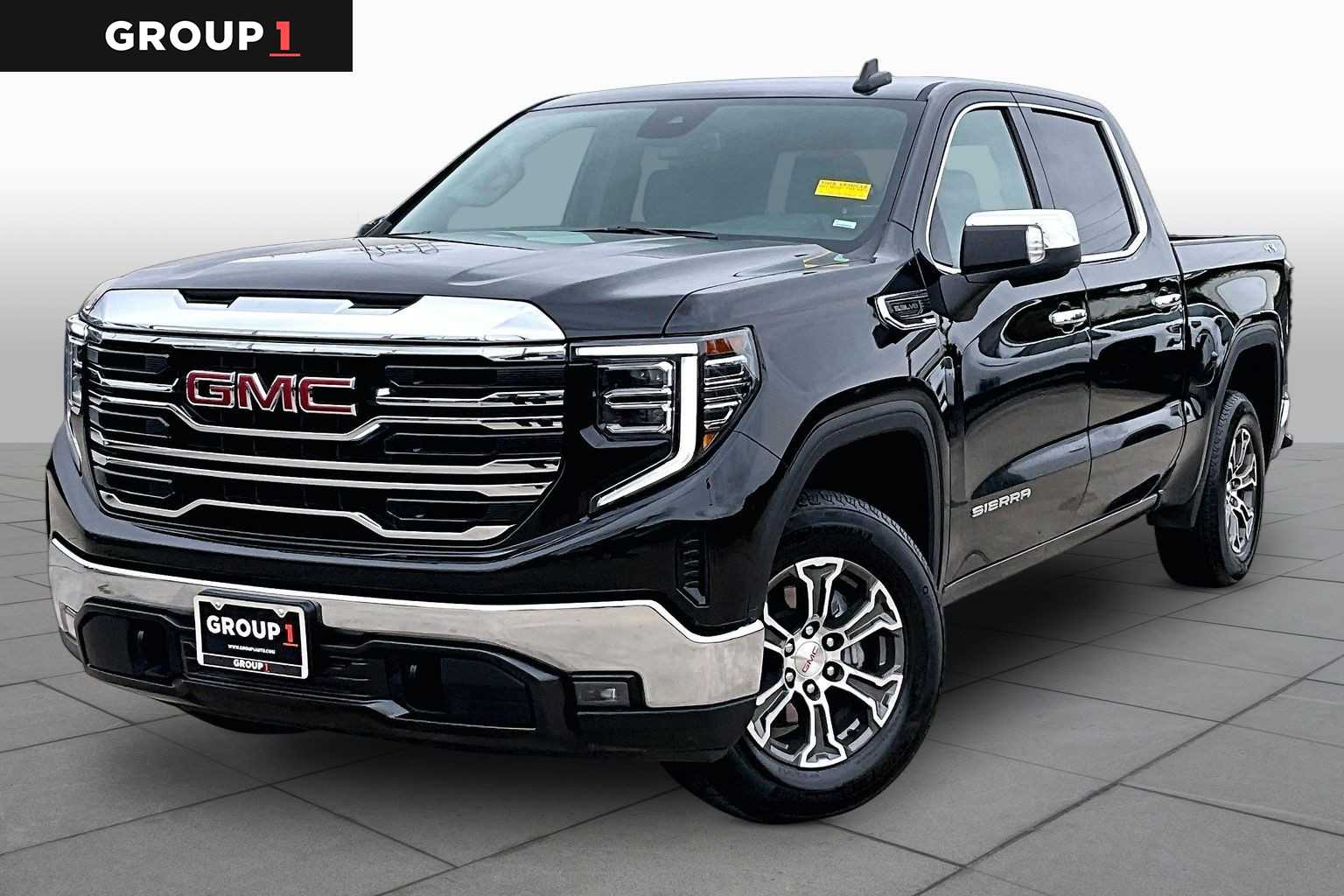 Onyx Black 2025 GMC Sierra 1500 Pickup Truck Four-Wheel Drive Automatic