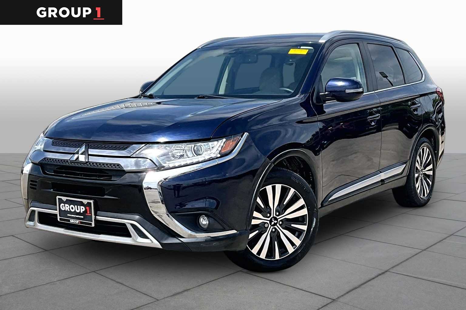 Cosmic Blue Metallic 2019 Mitsubishi Outlander SUV / Crossover Front-Wheel Drive Continuously Variable Transmission