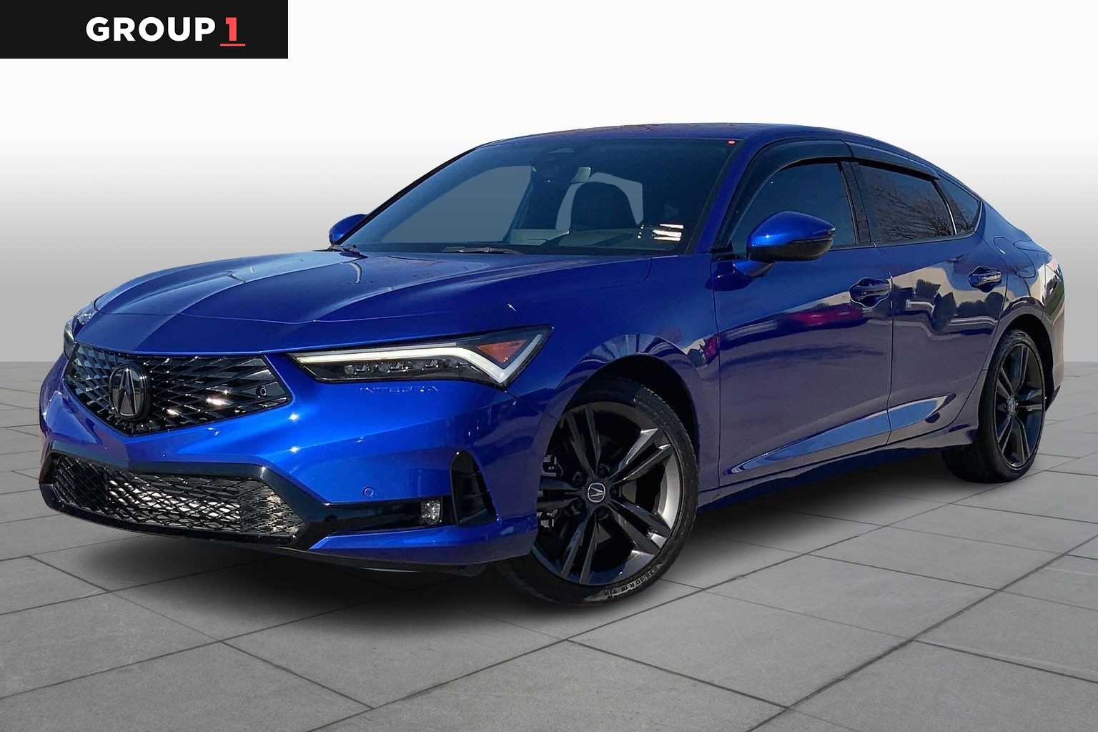 2025 Acura Integra w/A-Spec Technology Package Apex Blue Pearl at Lexus Southwest Houston