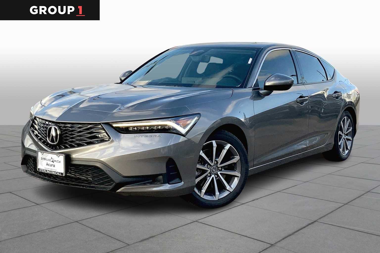 2025 Acura Integra  Liquid Carbon Metallic at Sterling McCall Acura
