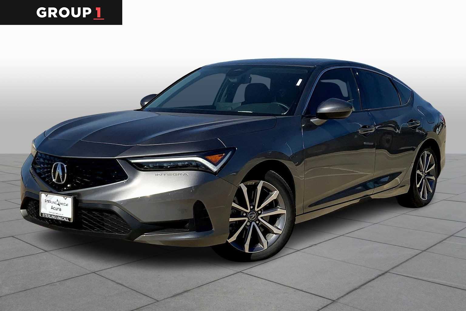 2025 Acura Integra  Liquid Carbon Metallic at Sterling McCall Acura