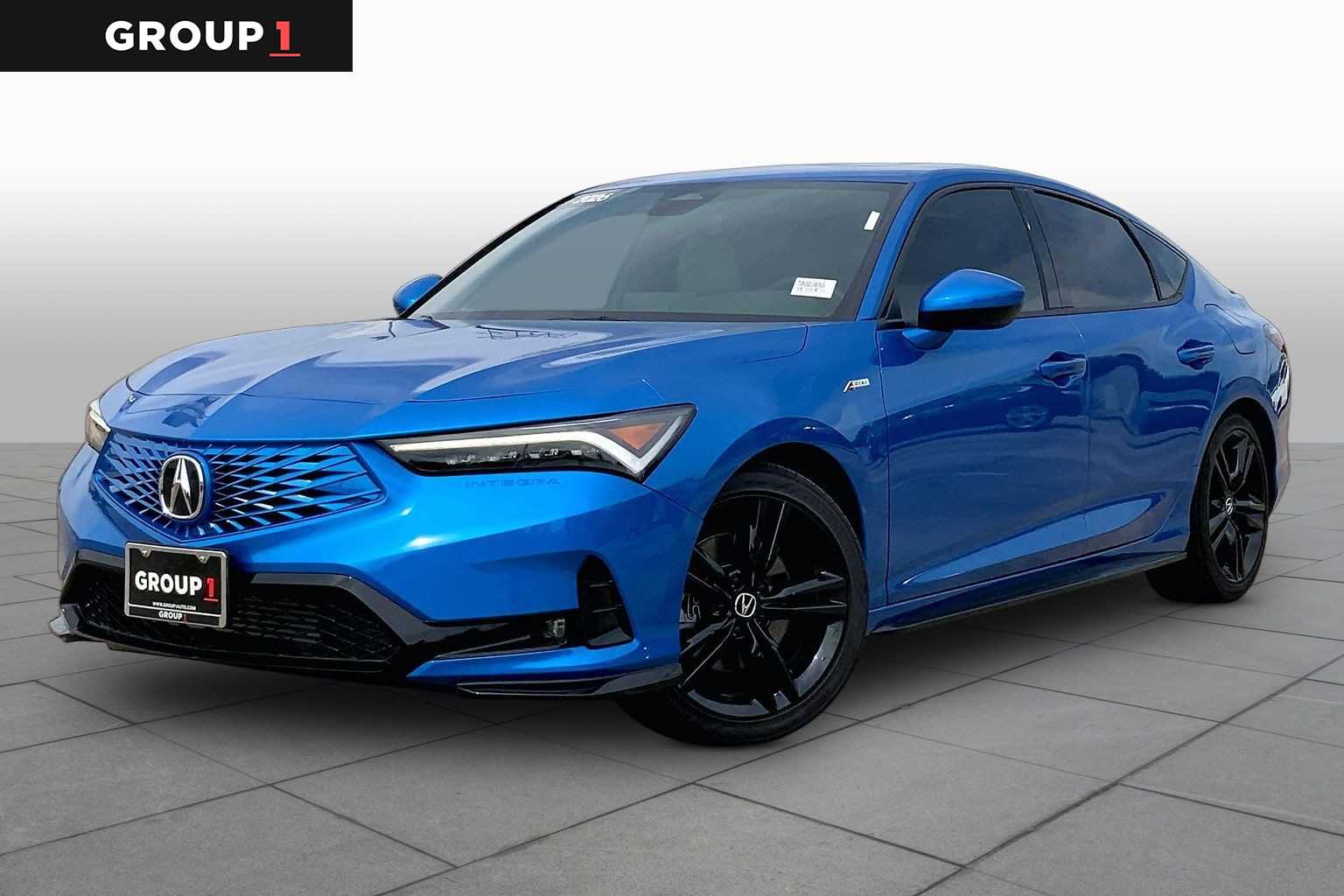 Double Apex Blue Pearl 2026 Acura Integra Hatchback Front-Wheel Drive Continuously Variable Transmission