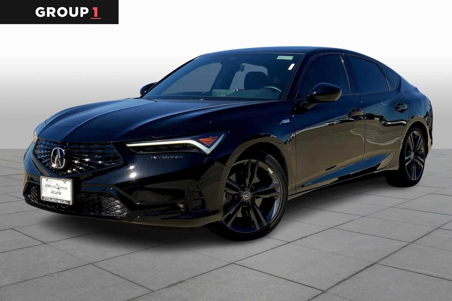 2025 Acura Integra w/A-Spec Package Majestic Black Pearl at Sterling McCall Acura