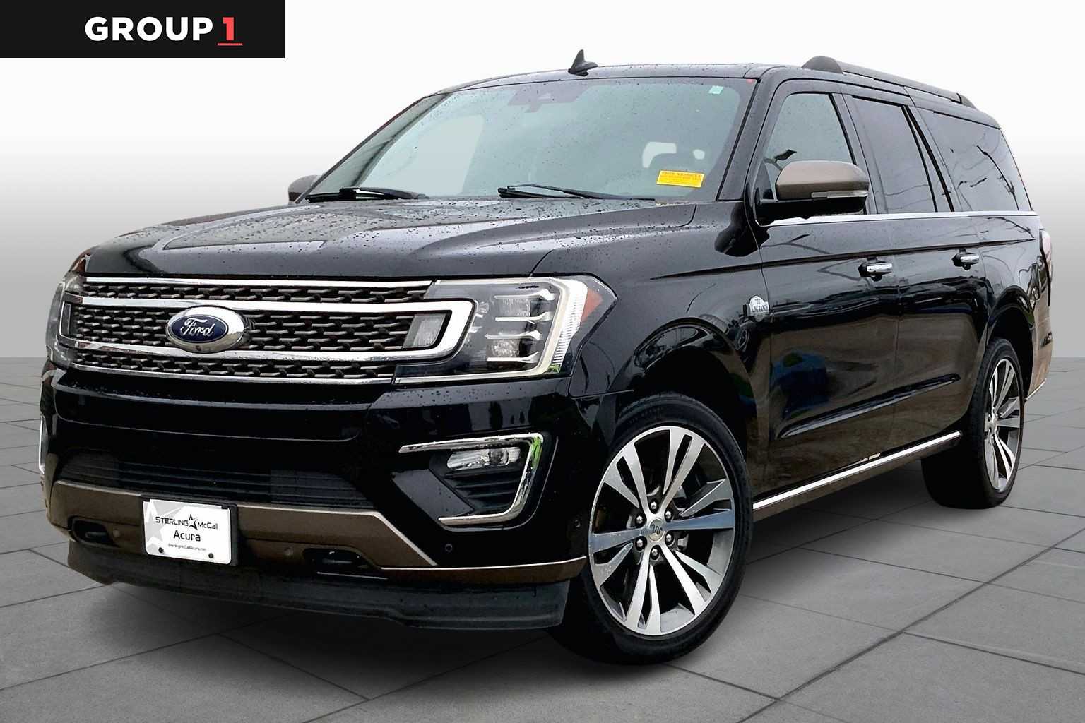 2020 Ford Expedition Max King Ranch Agate Black at Tomball Ford