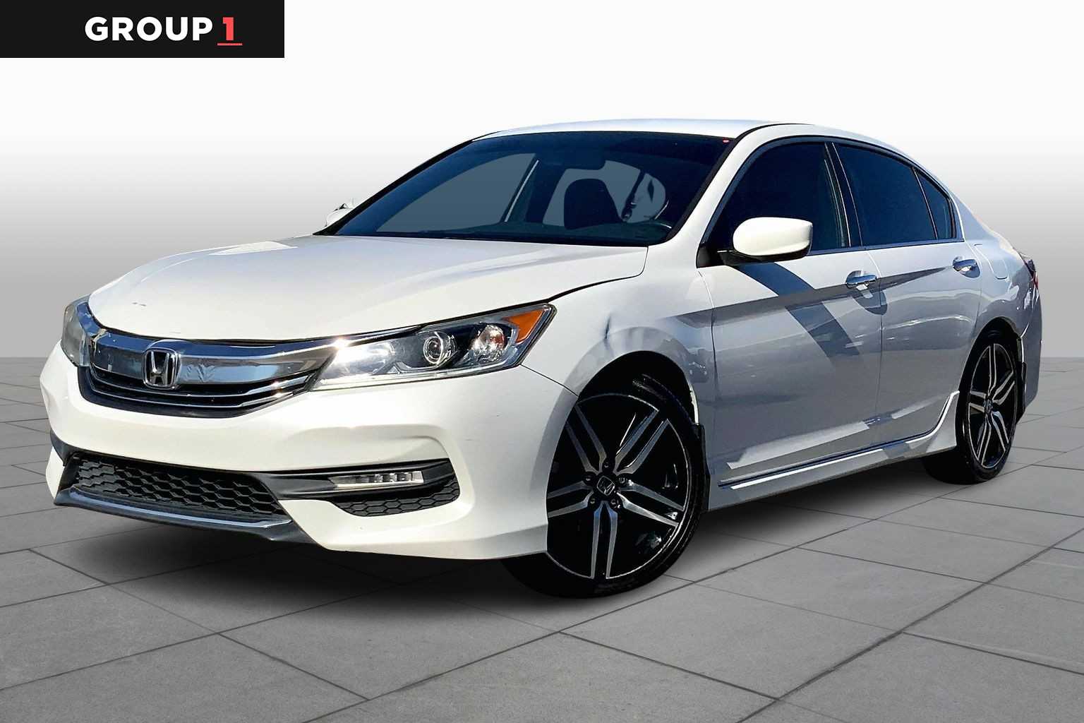 2017 Honda Accord Sport SE White Orchid Pearl at Honda of Clear Lake
