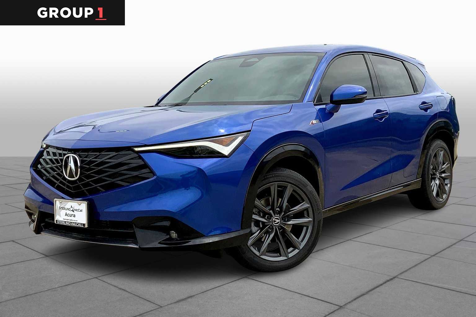 2025 Acura ADX w/A-Spec Package Adriatic Blue Sea Metallic at Sterling McCall Acura
