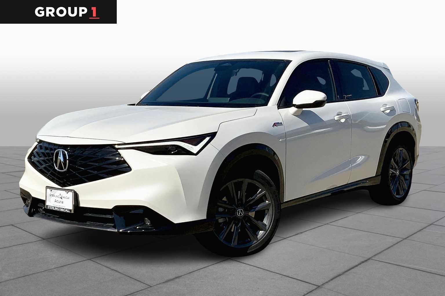 2025 Acura ADX w/A-Spec Package Platinum White Pearl at Sterling McCall Acura