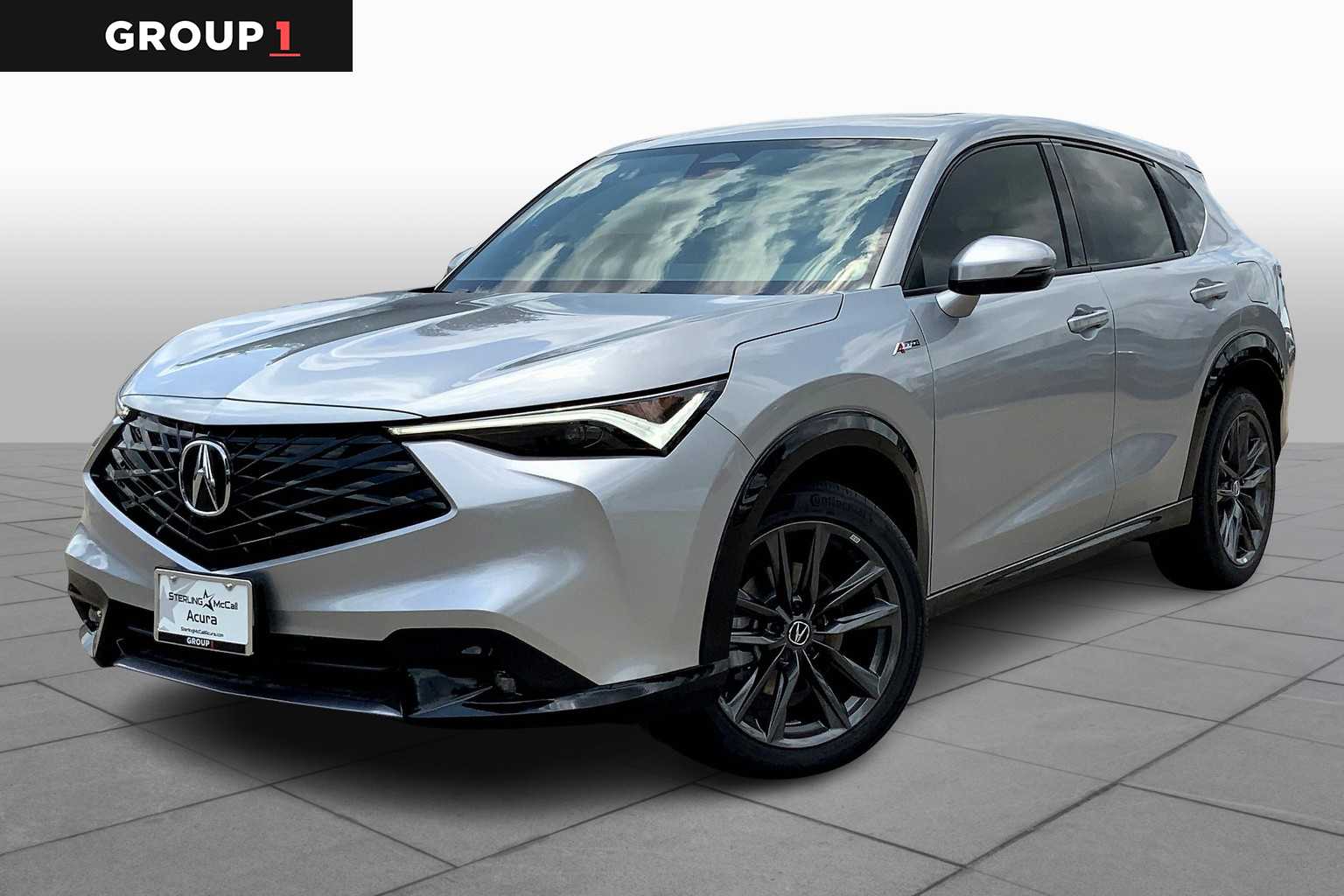 2025 Acura ADX w/A-Spec Package Solar Silver Metallic at Sterling McCall Acura