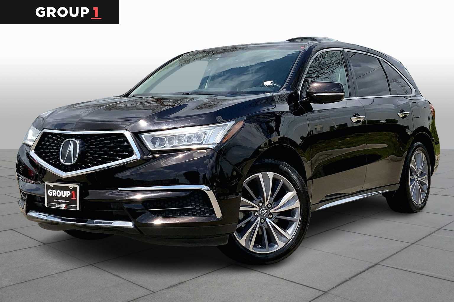 Black Copper Pearl 2017 Acura MDX SH-AWD with Technology Package SUV / Crossover All-Wheel Drive 9-Speed Automatic