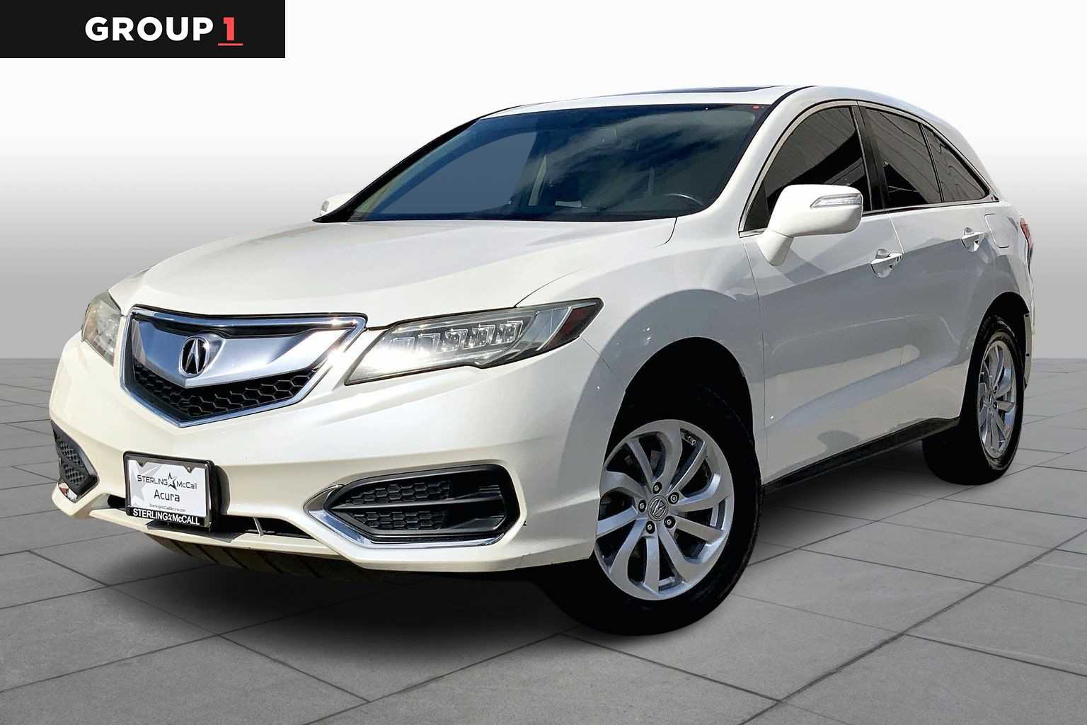 2017 Acura RDX  White Diamond Pearl at Lexus of Clear Lake