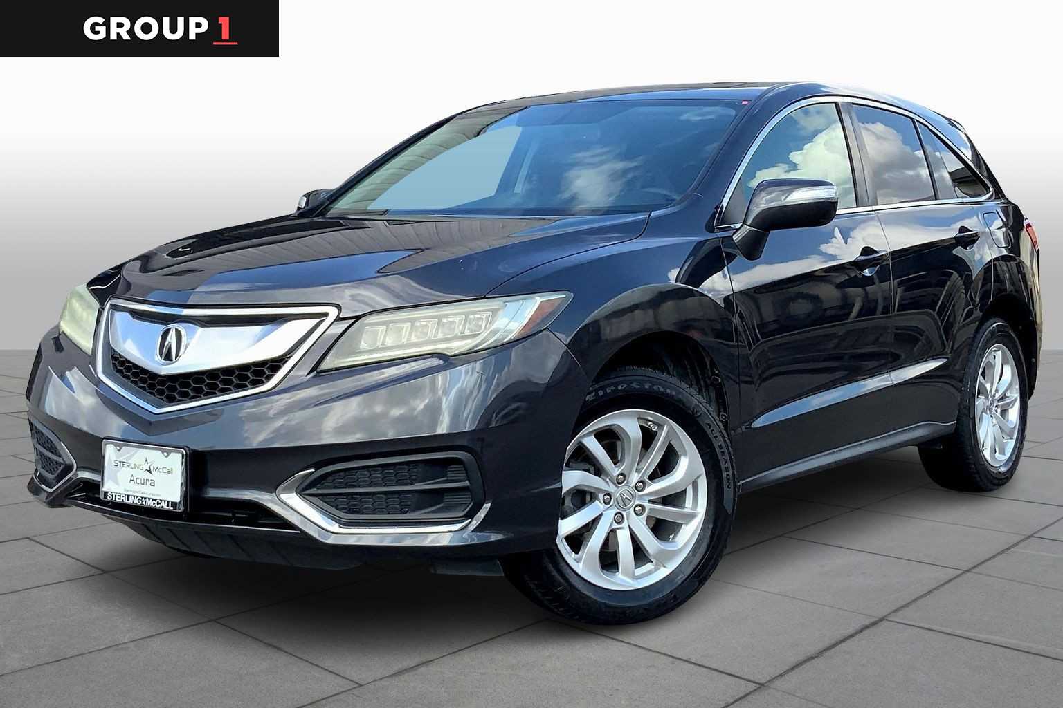 2016 Acura RDX Tech Pkg Graphite Luster Metallic at Sterling McCall Acura