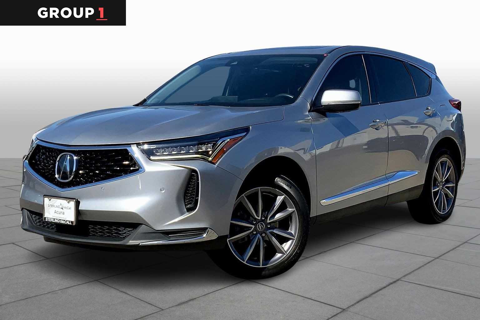 2022 Acura RDX w/Technology Package Lunar Silver Metallic at Sterling McCall Acura